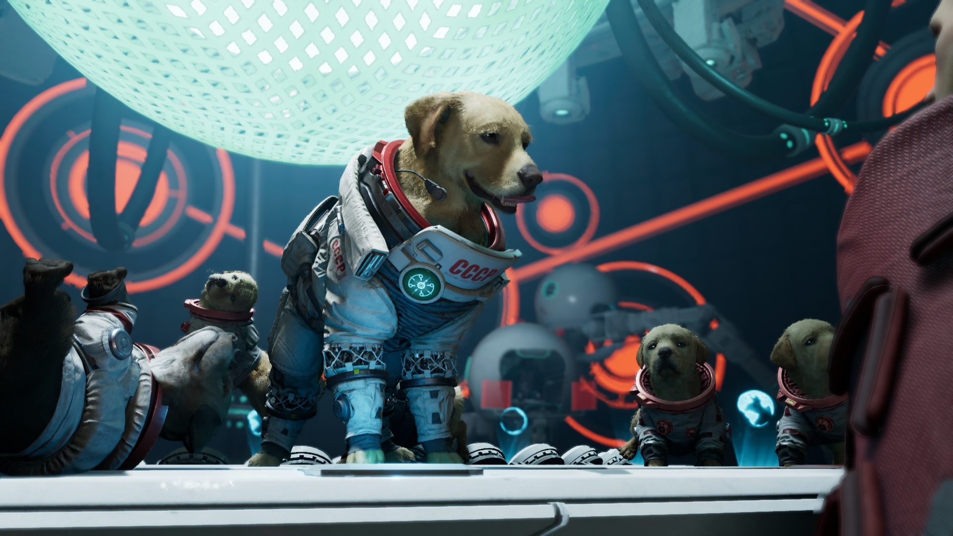 Guardians of the Galaxy: Laika and other dogs in space suits HD Wallpaper