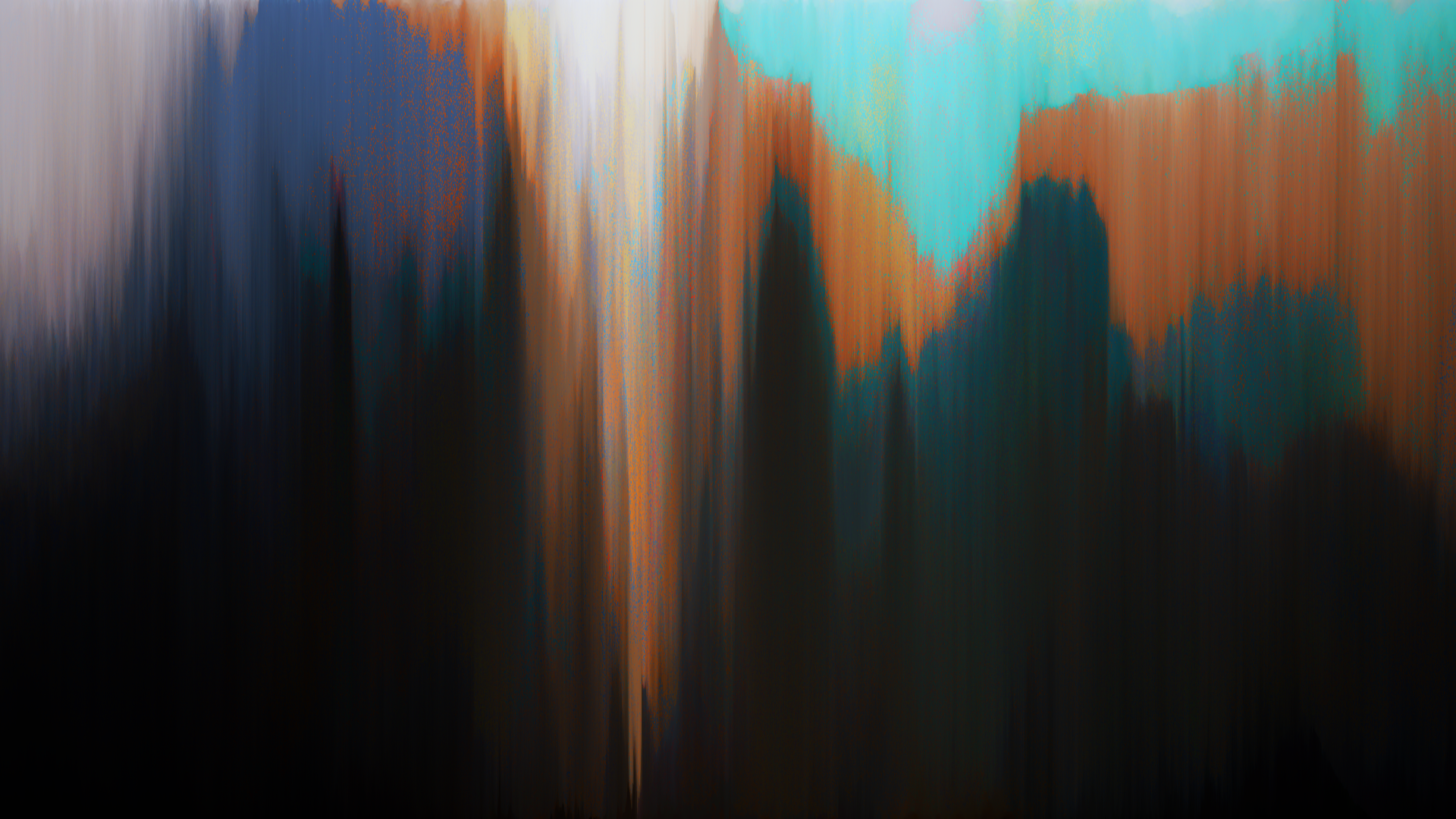 Abstract digital art with vertical streaks HD Wallpaper