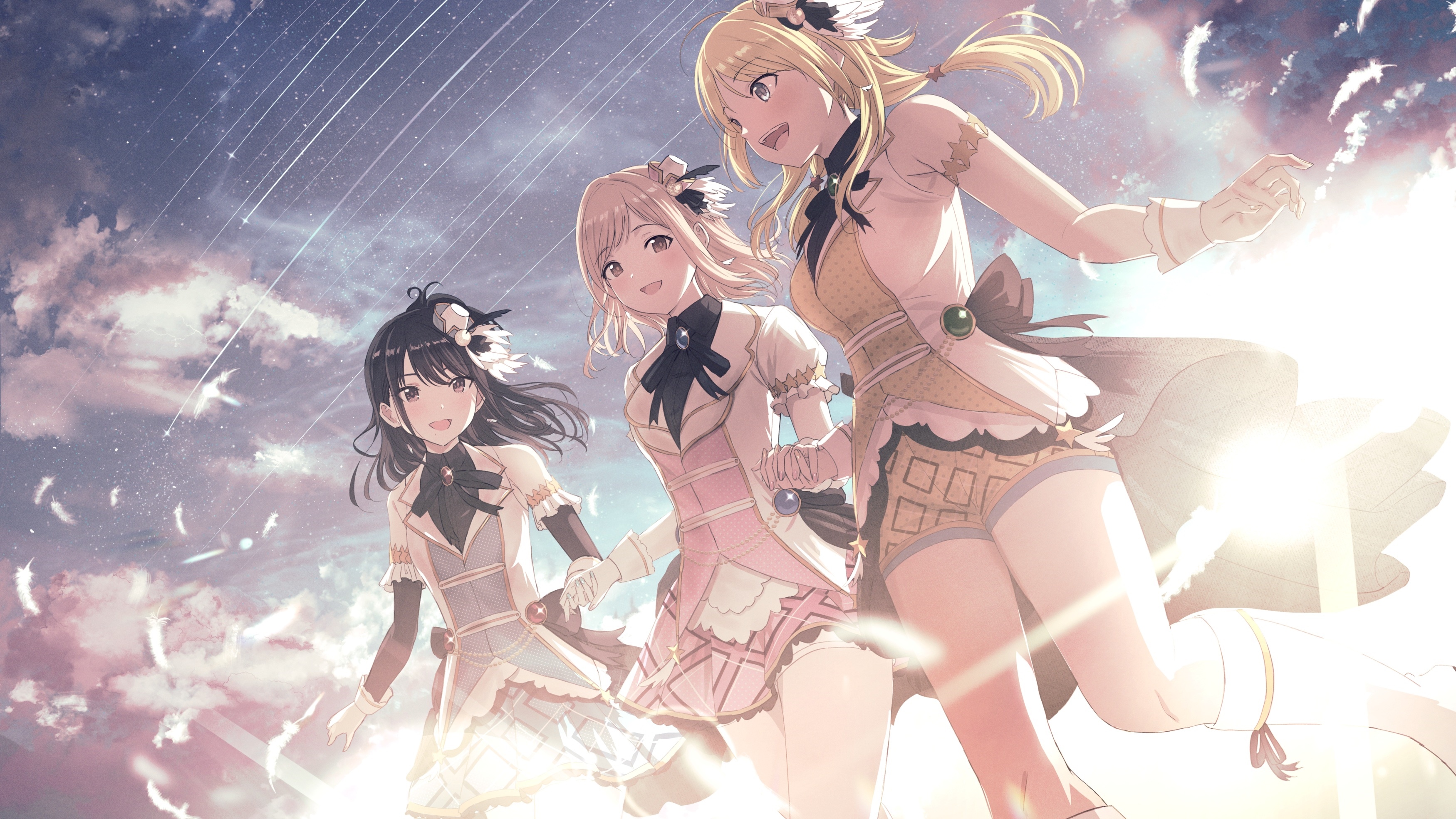 Kazano Hiori Sakuragi Mano Misaki Nonaka Hachimiya Meguru HD Wallpaper