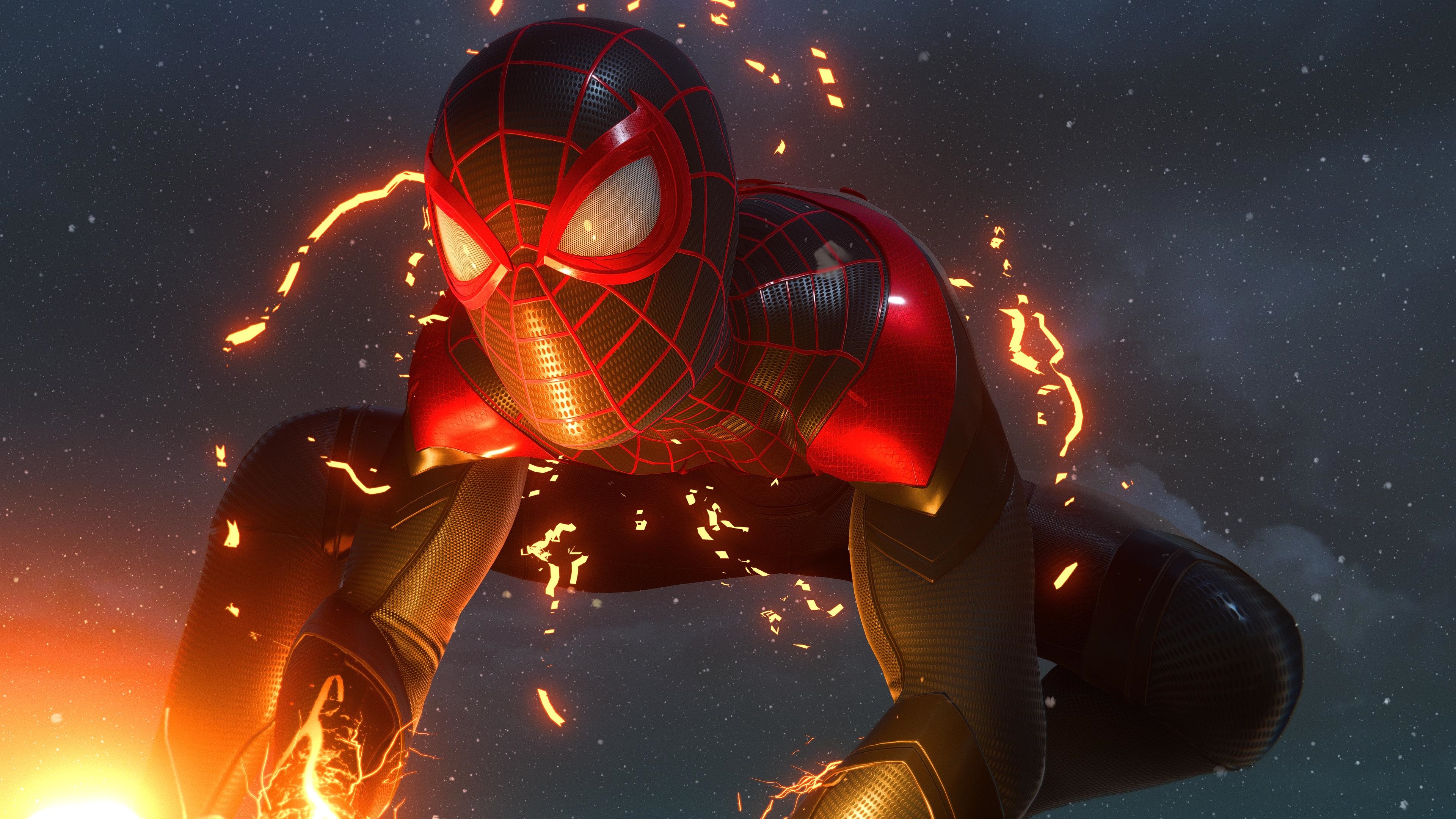 4K Spider-Man Miles Morales HD Wallpaper