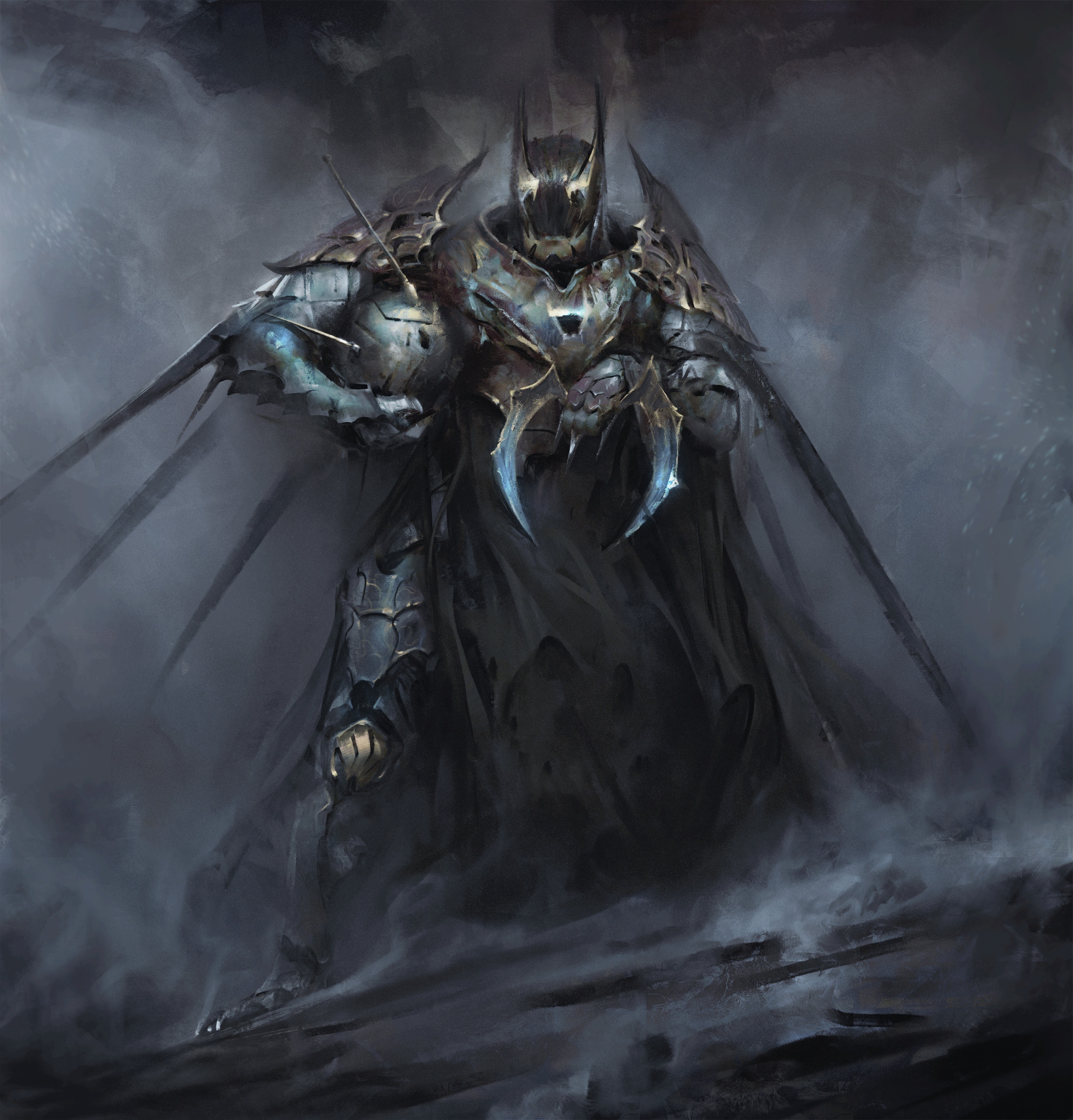 Dark Knight Batman Fan Art by Vladimir Matyukhin HD Wallpaper