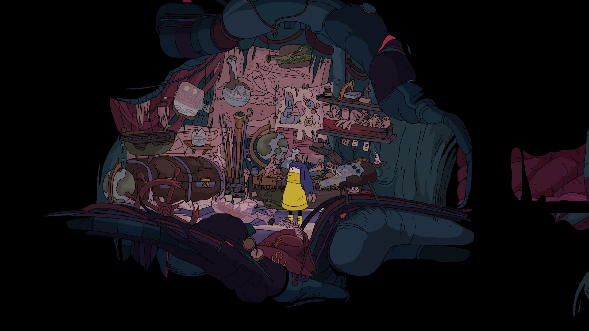 Minute of Islands video game scene HD Wallpaper