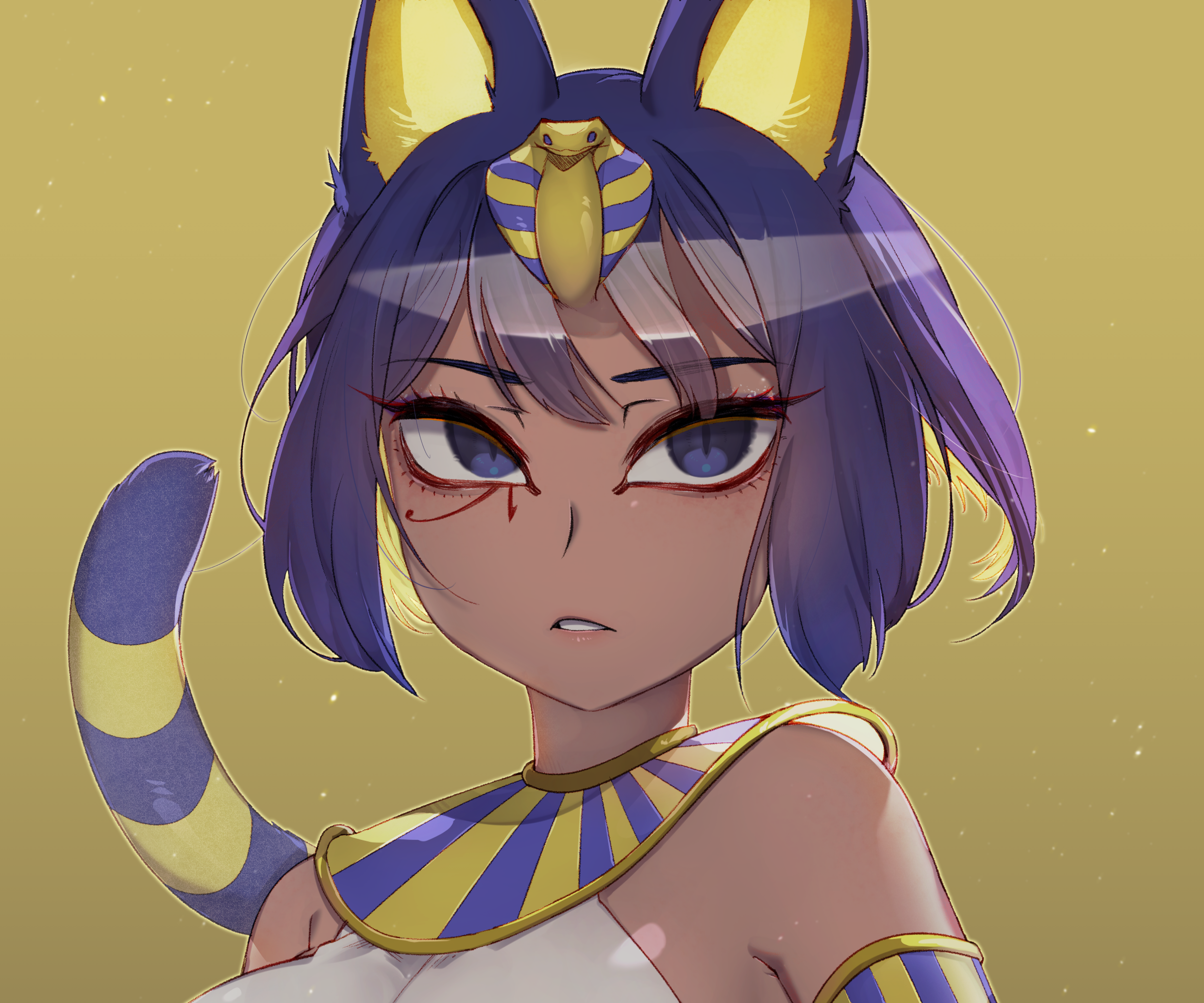 Ankha from Animal Crossing fan art HD Wallpaper