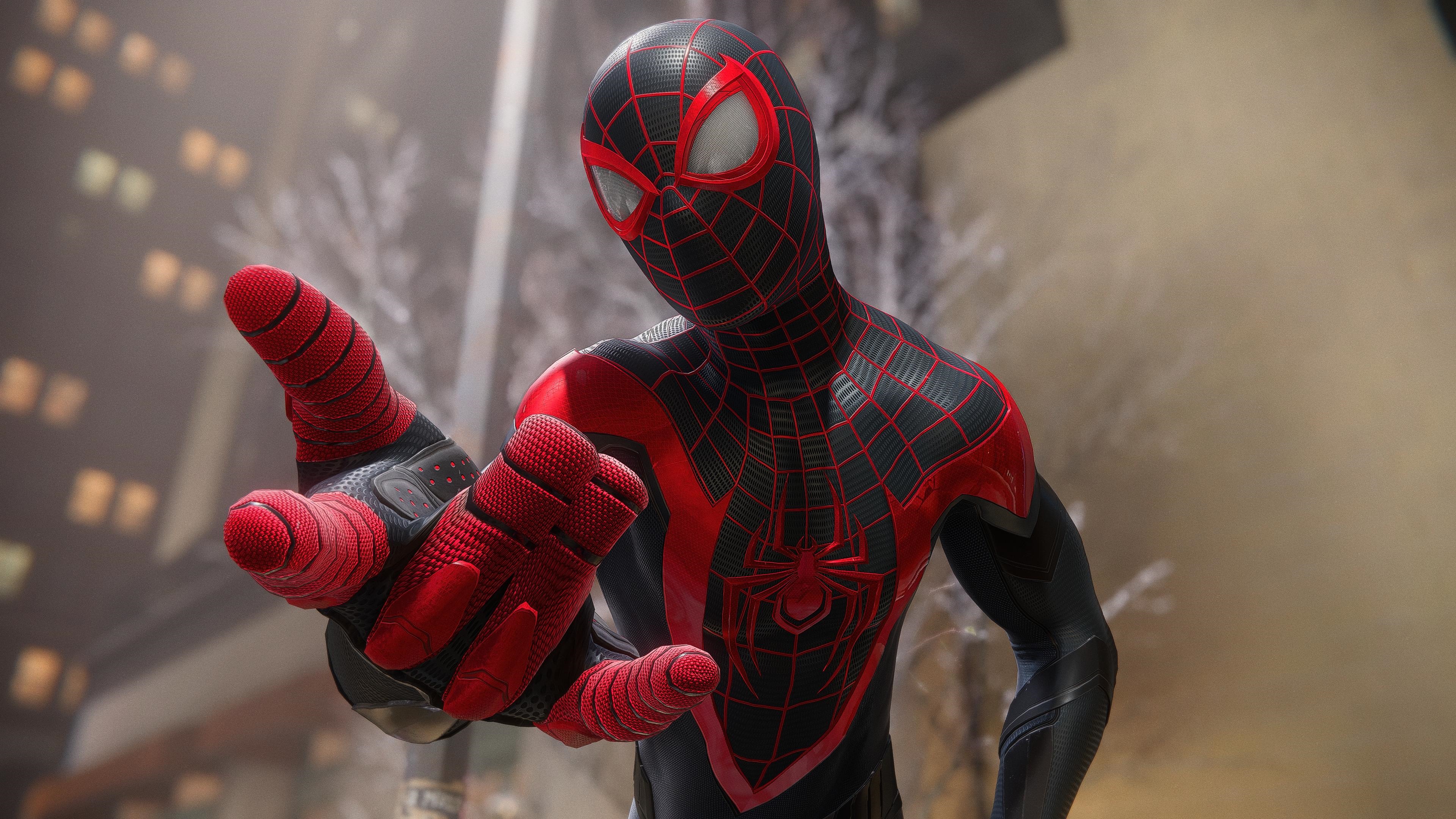 Spider-Man Miles Morales in 4K HD Wallpaper