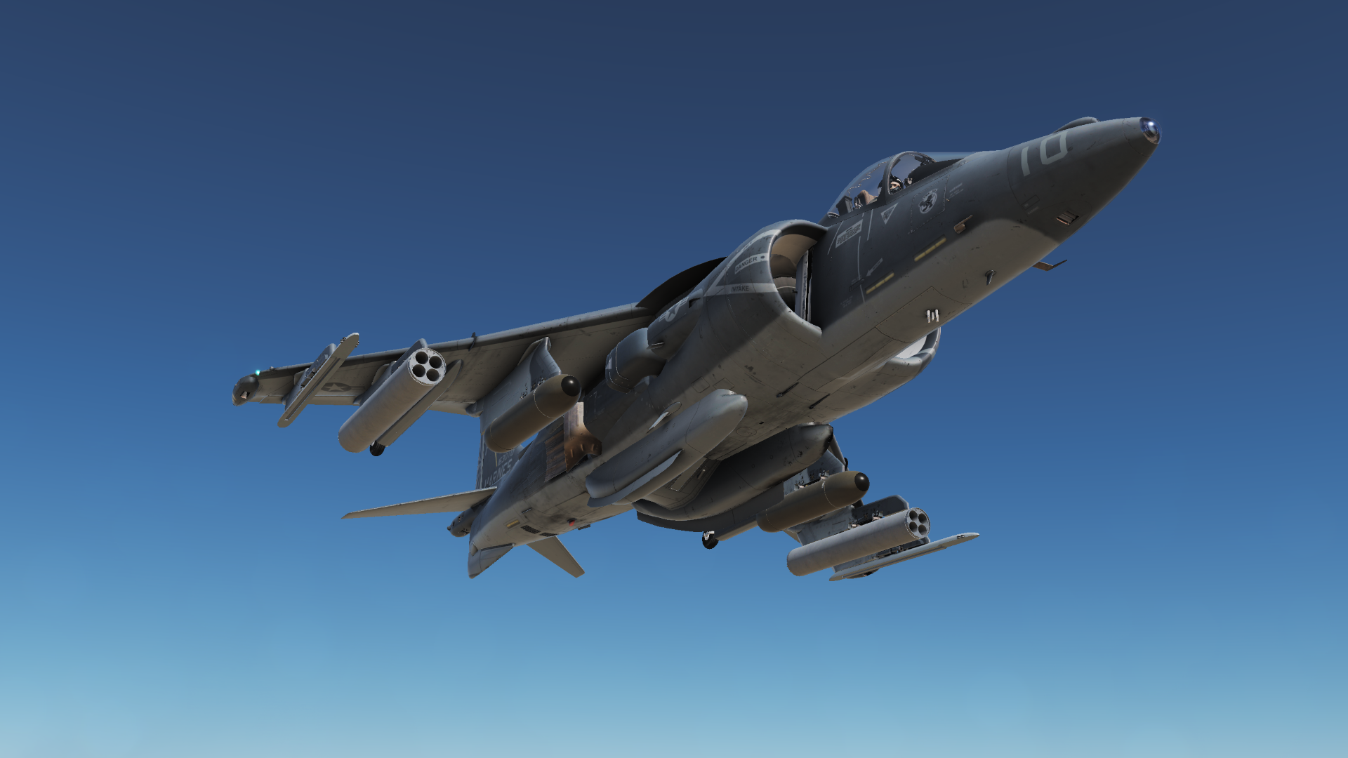 AV-8B Harrier II in Digital Combat Simulator HD Wallpaper