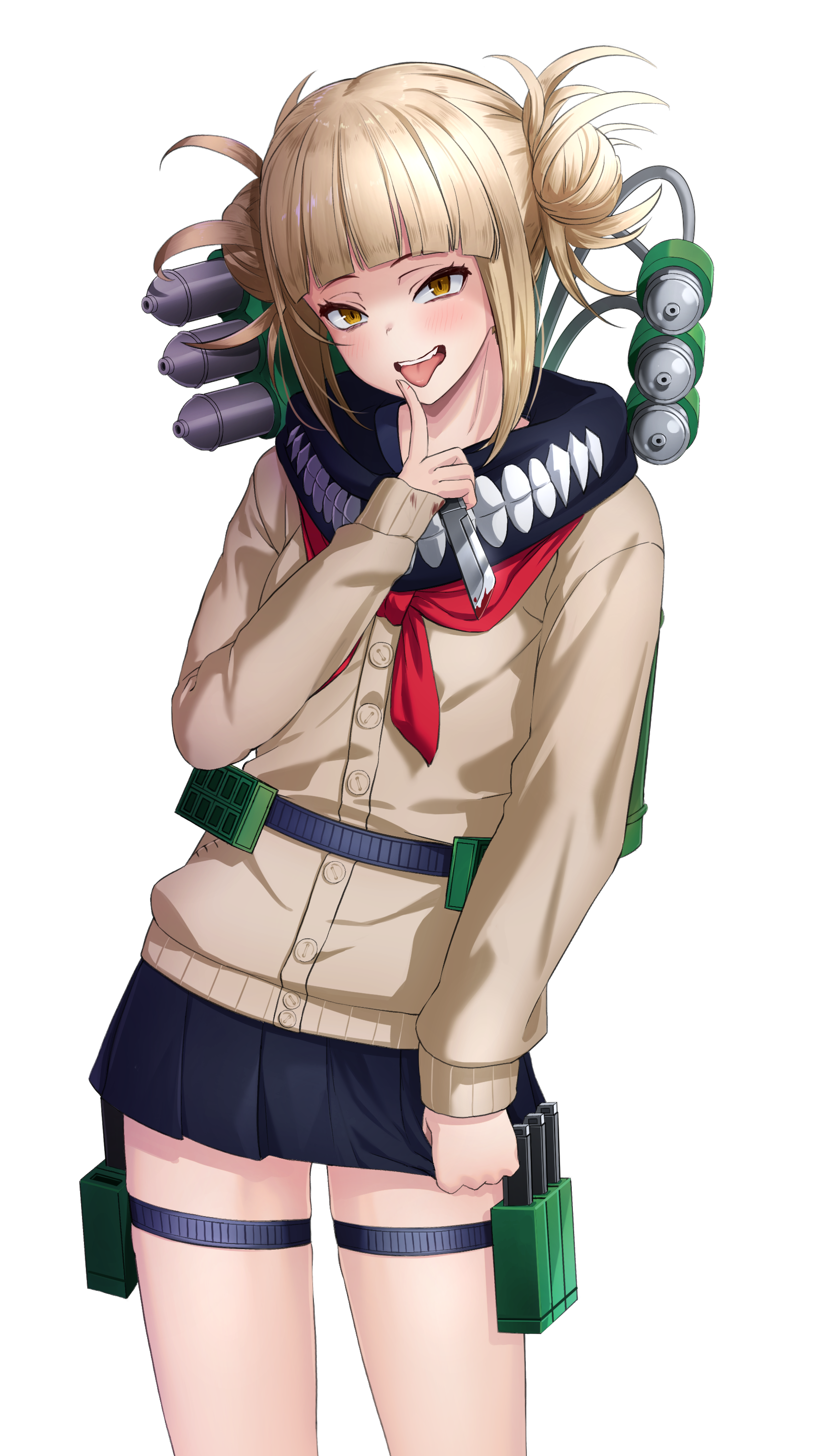 Himiko Toga from Boku no Hero Academia with knives HD Phone Wallpaper