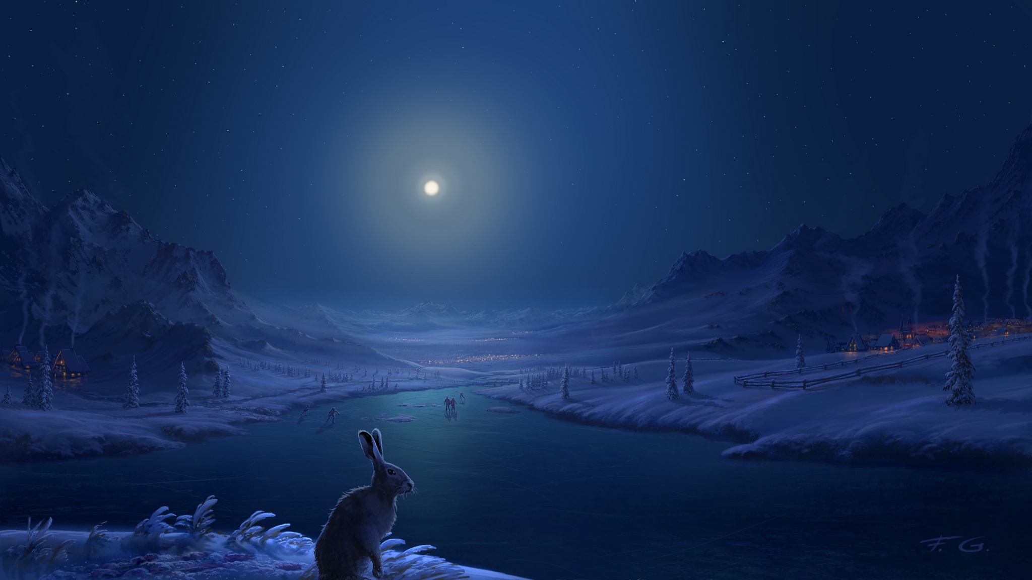 Deviantart Snow river, DeviantArt, snow, Fel-X, winter, HD Wallpaper | Rare Gallery