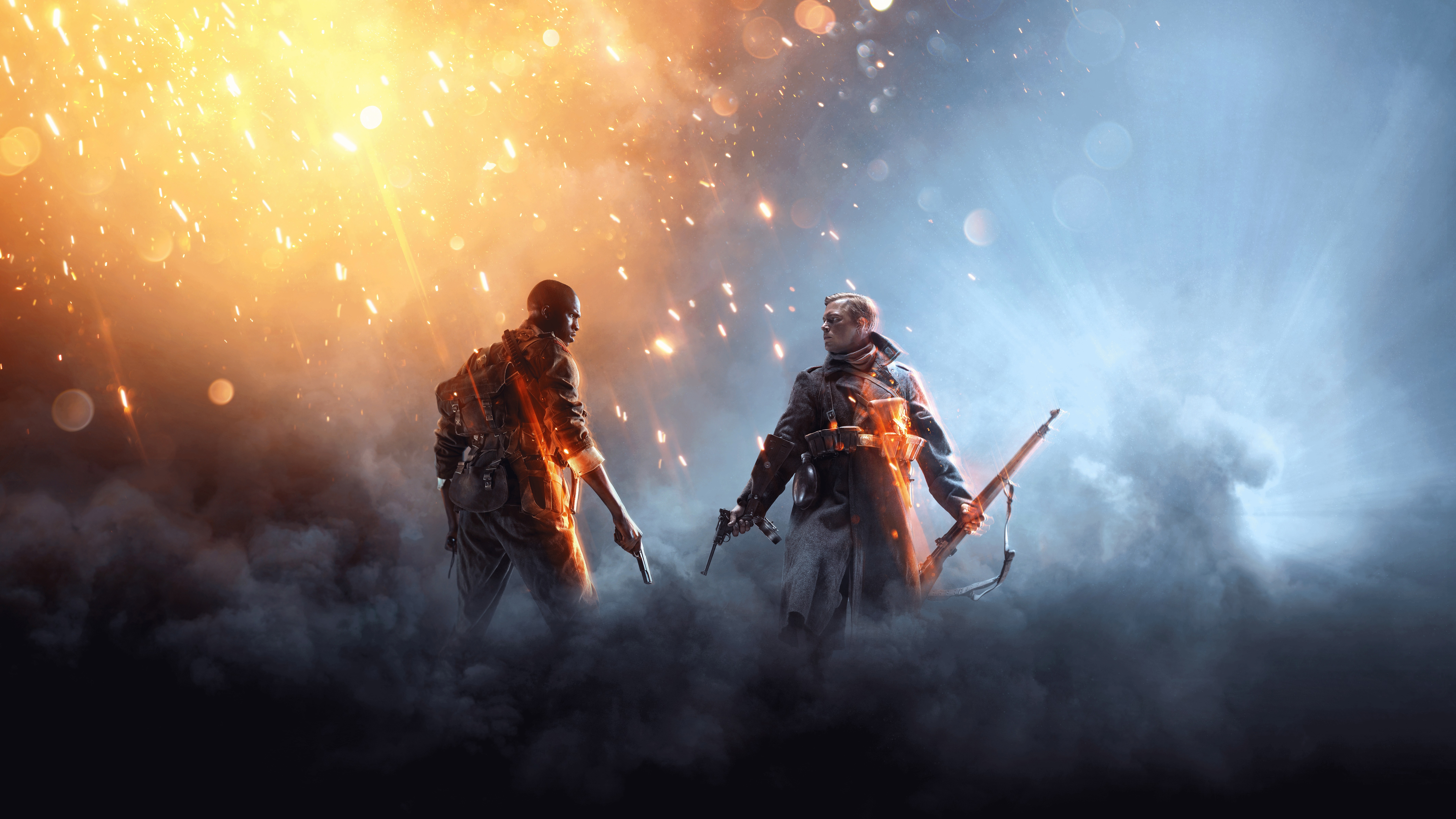 Battlefield 1 4K soldiers with guns HD Wallpaper