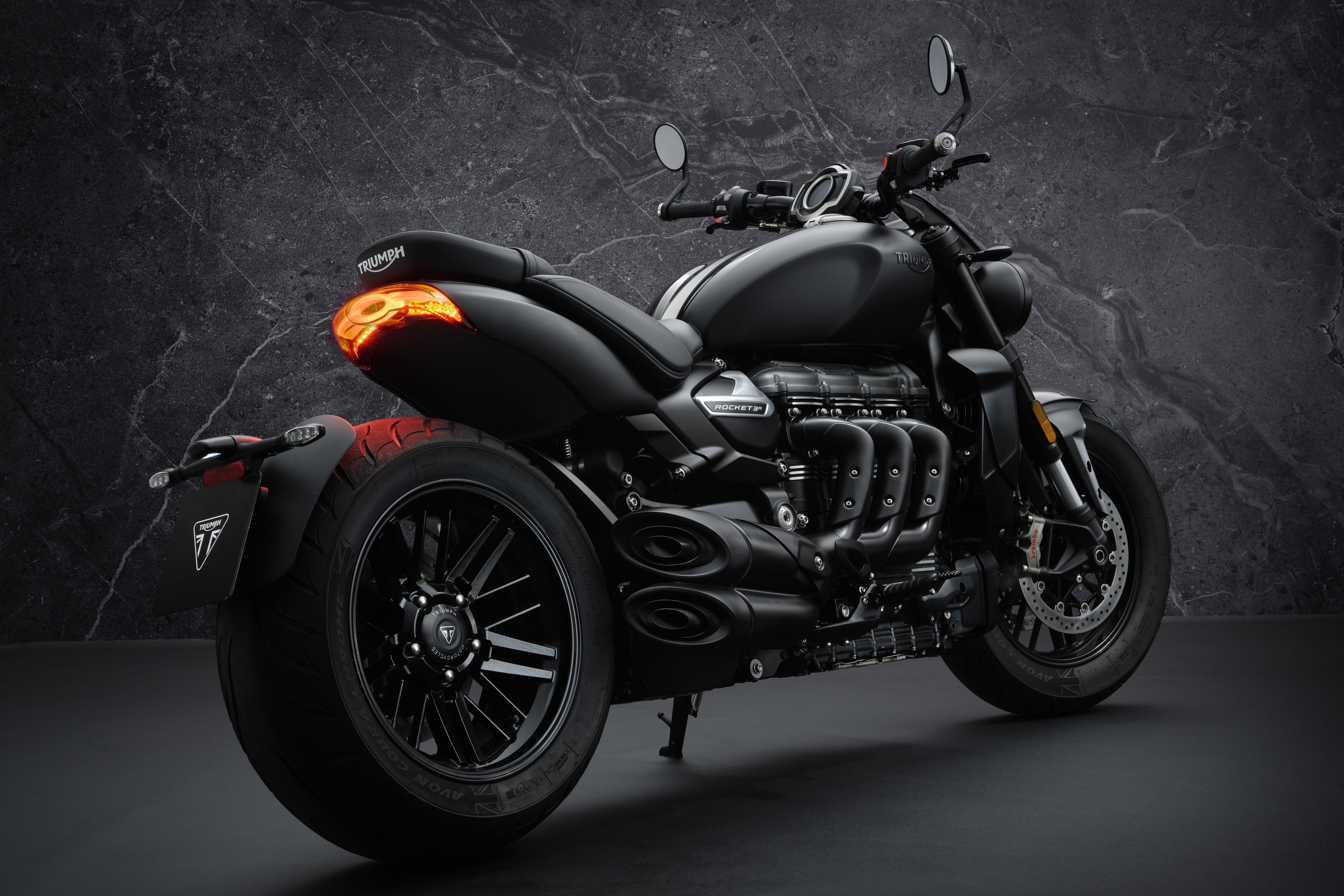 4K Triumph Rocket III Motorcycle HD Wallpaper