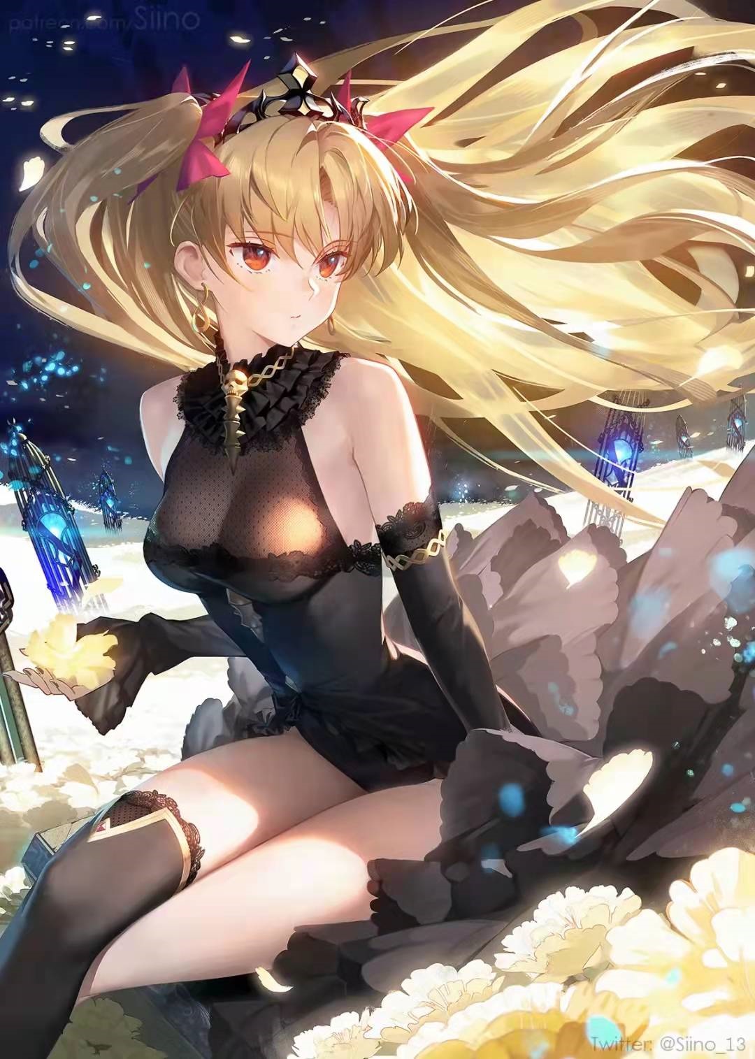 Ereshkigal from Fate/Grand Order by Siino HD Phone Wallpaper