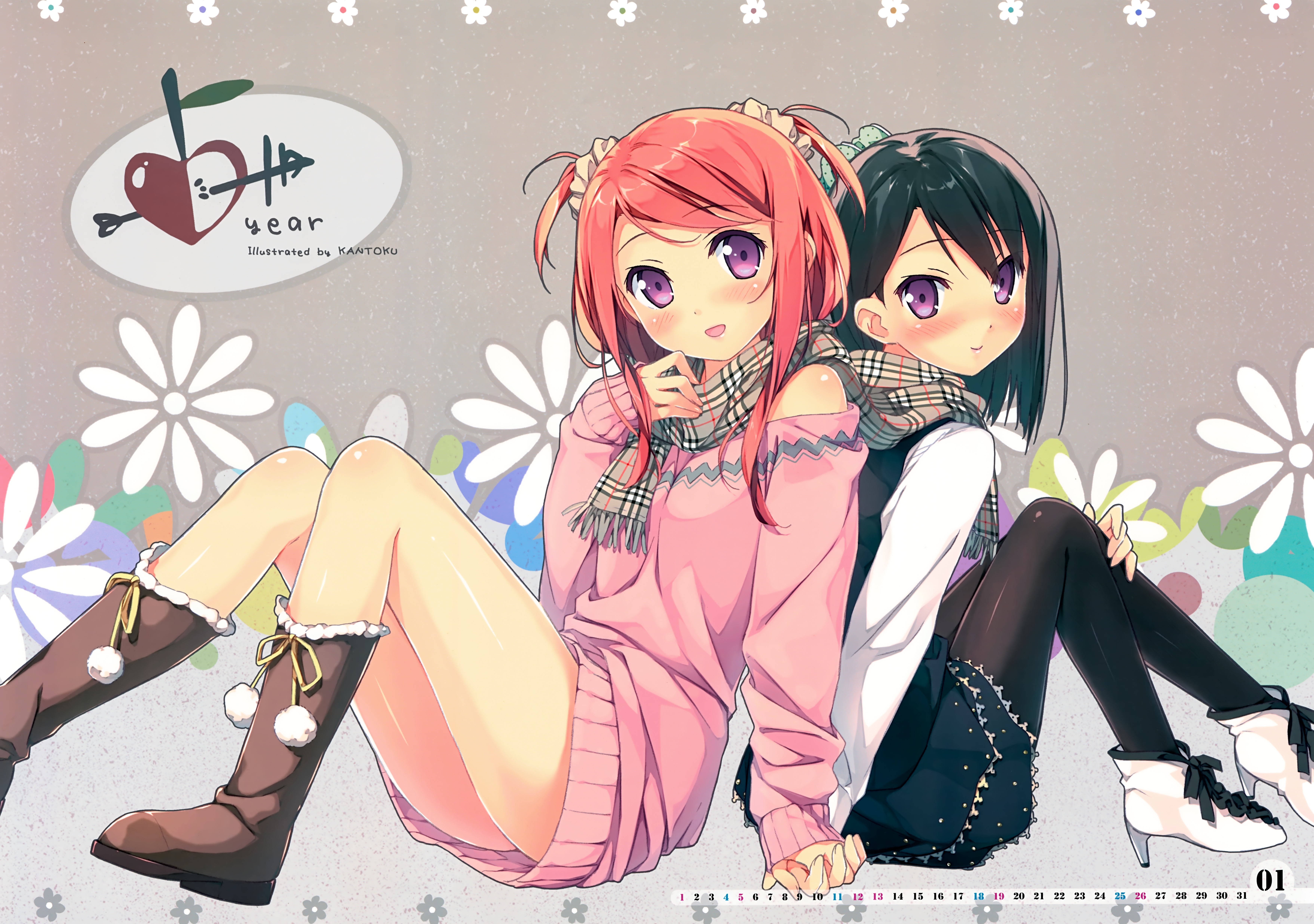 Afterschool of the 5th year by Kantoku HD Wallpaper