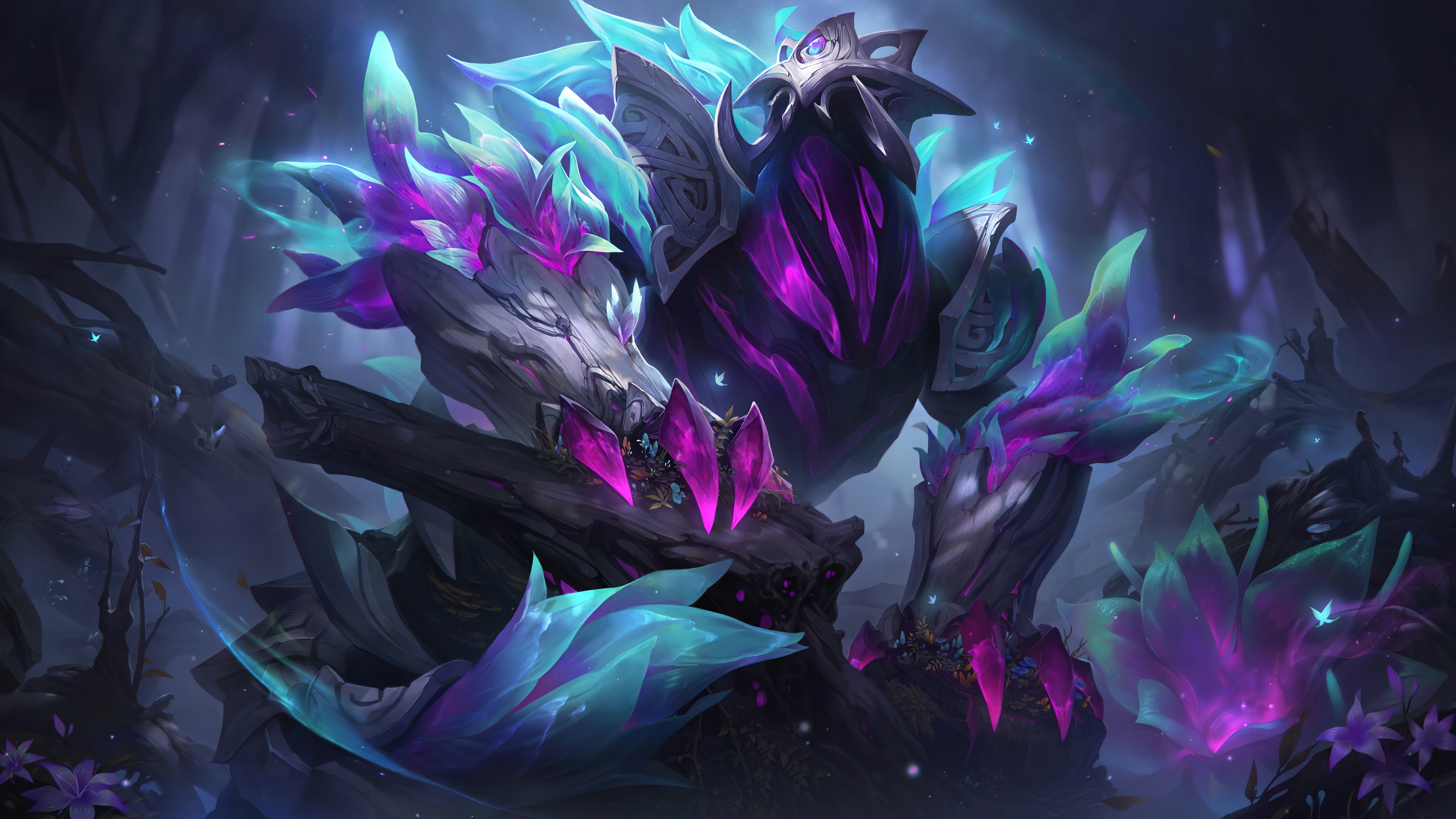 4K Elderwood Rek'Sai League of Legends HD Wallpaper