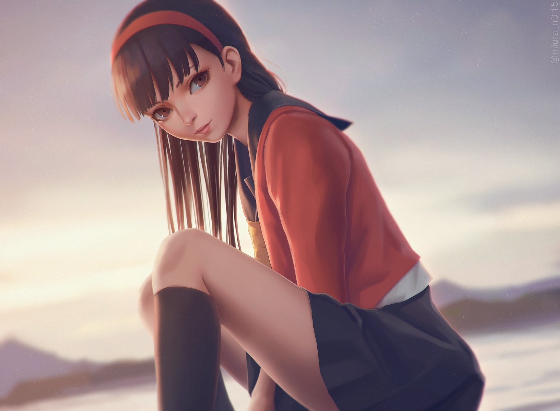 Amagi Yukiko from Persona 4 Golden HD Wallpaper