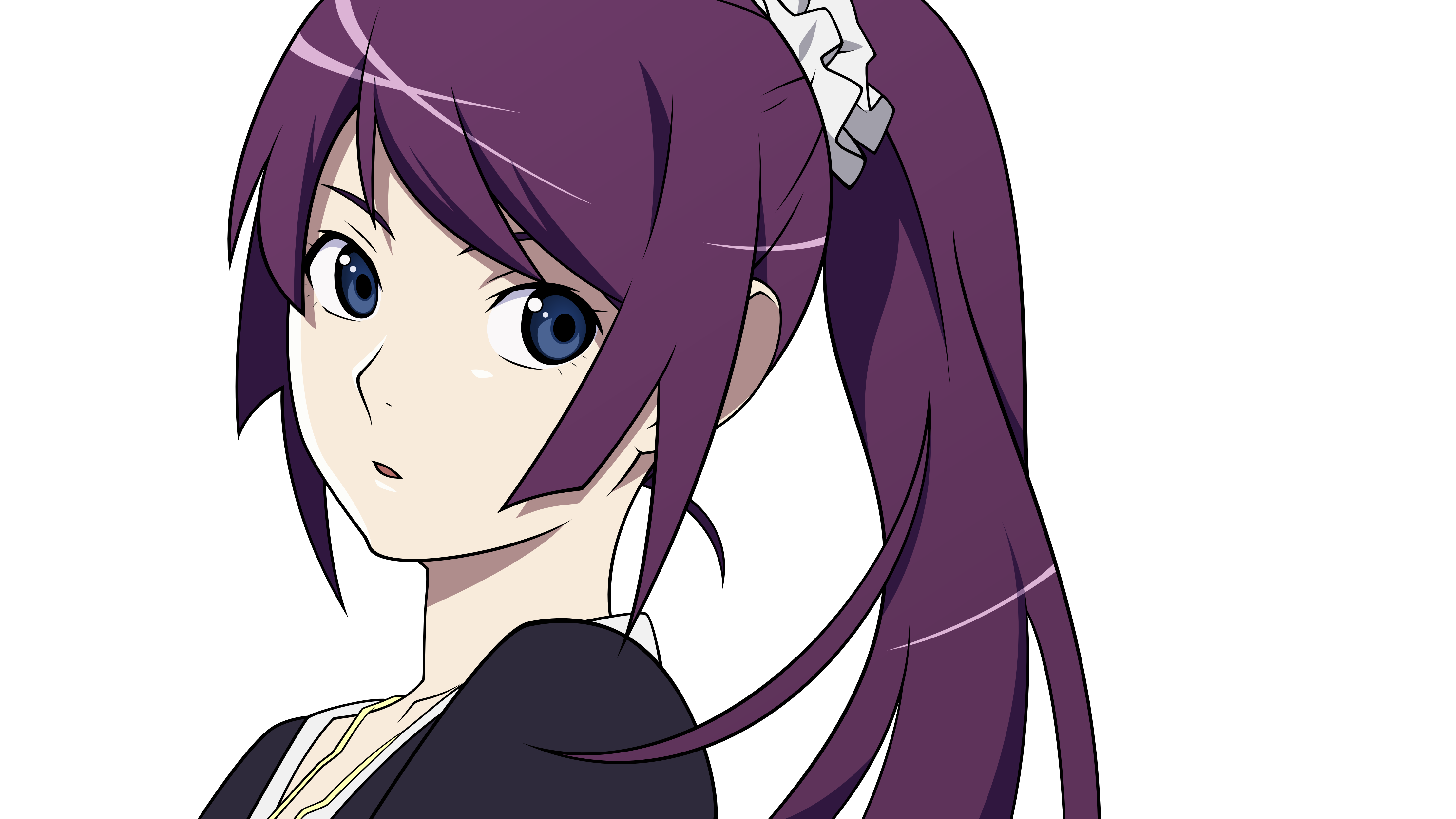 Senjougahara Hitagi from Monogatari Series HD Wallpaper