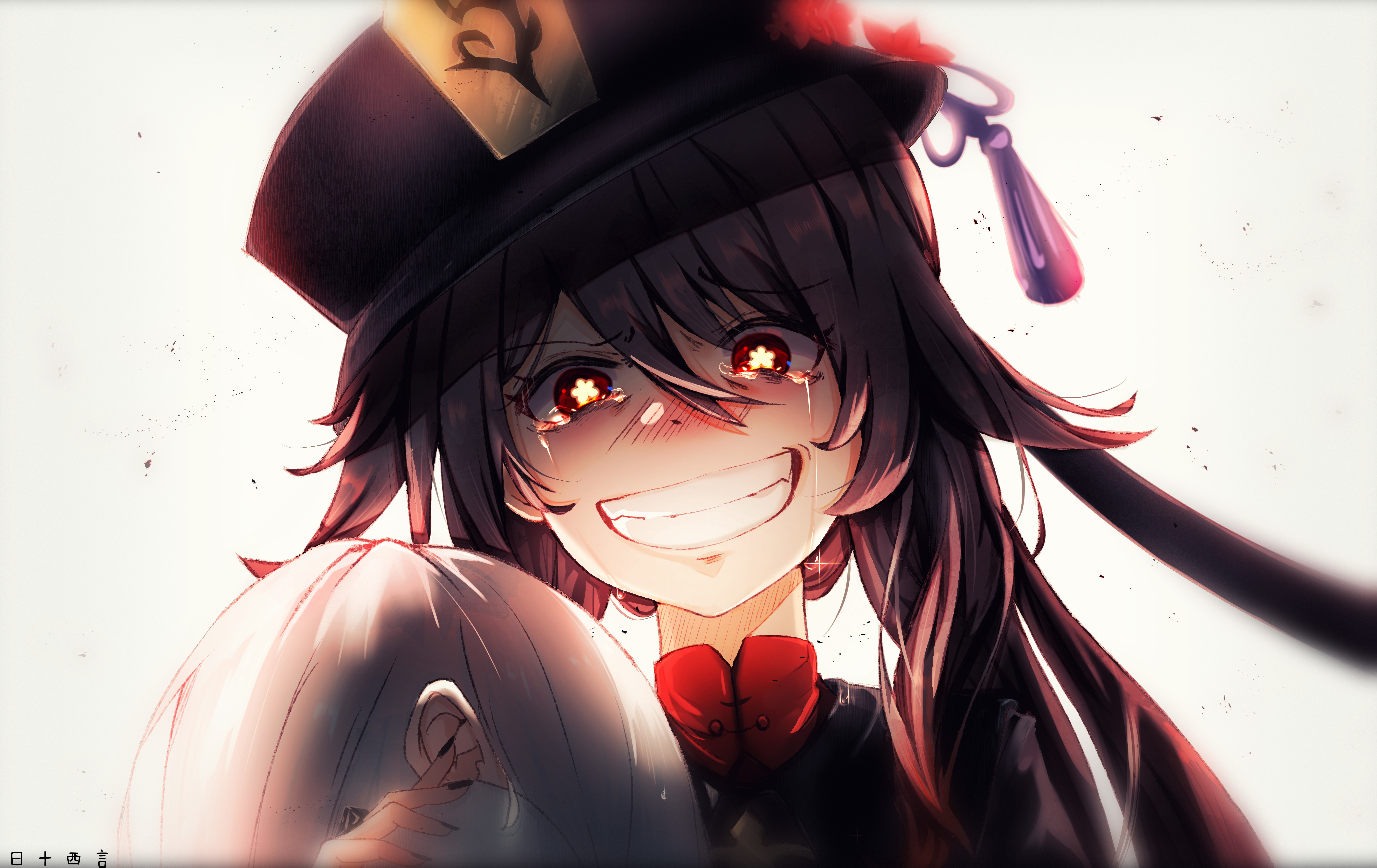4K Hu Tao Crying in Genshin Impact HD Wallpaper