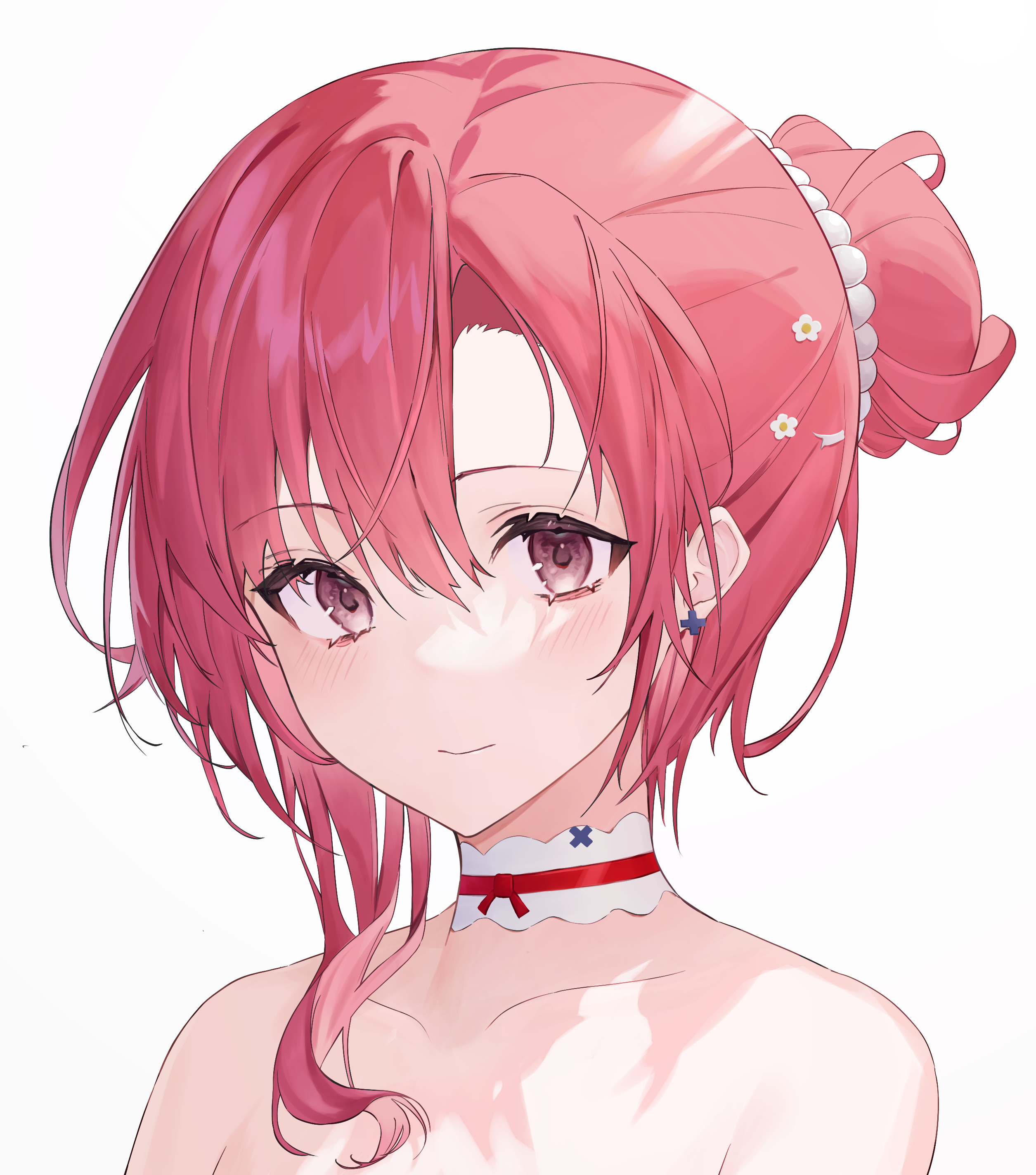 Azur Lane Black Prince with pink hair HD Phone Wallpaper