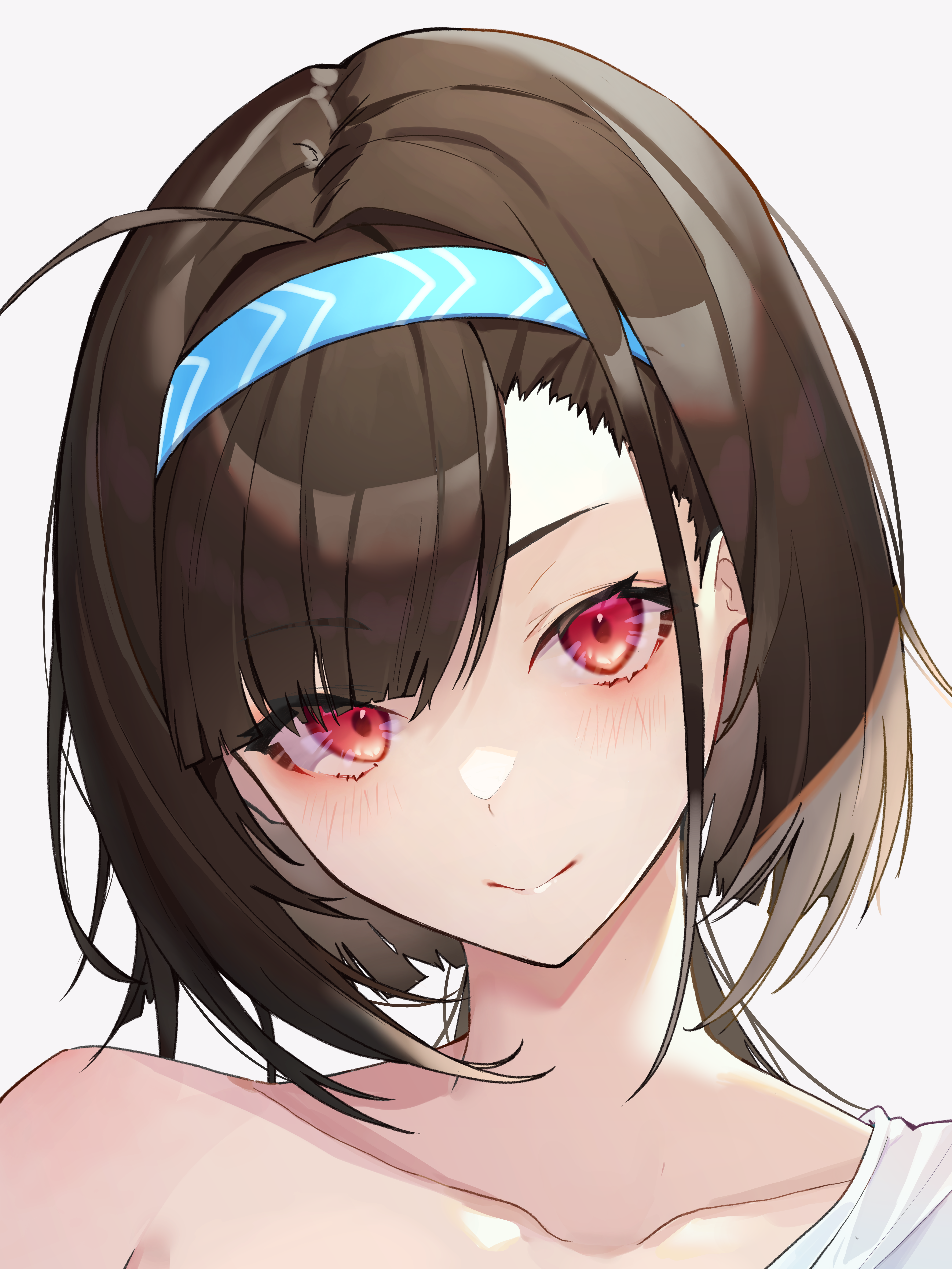 Azur Lane: Independence with red eyes and dark hair HD Phone Wallpaper