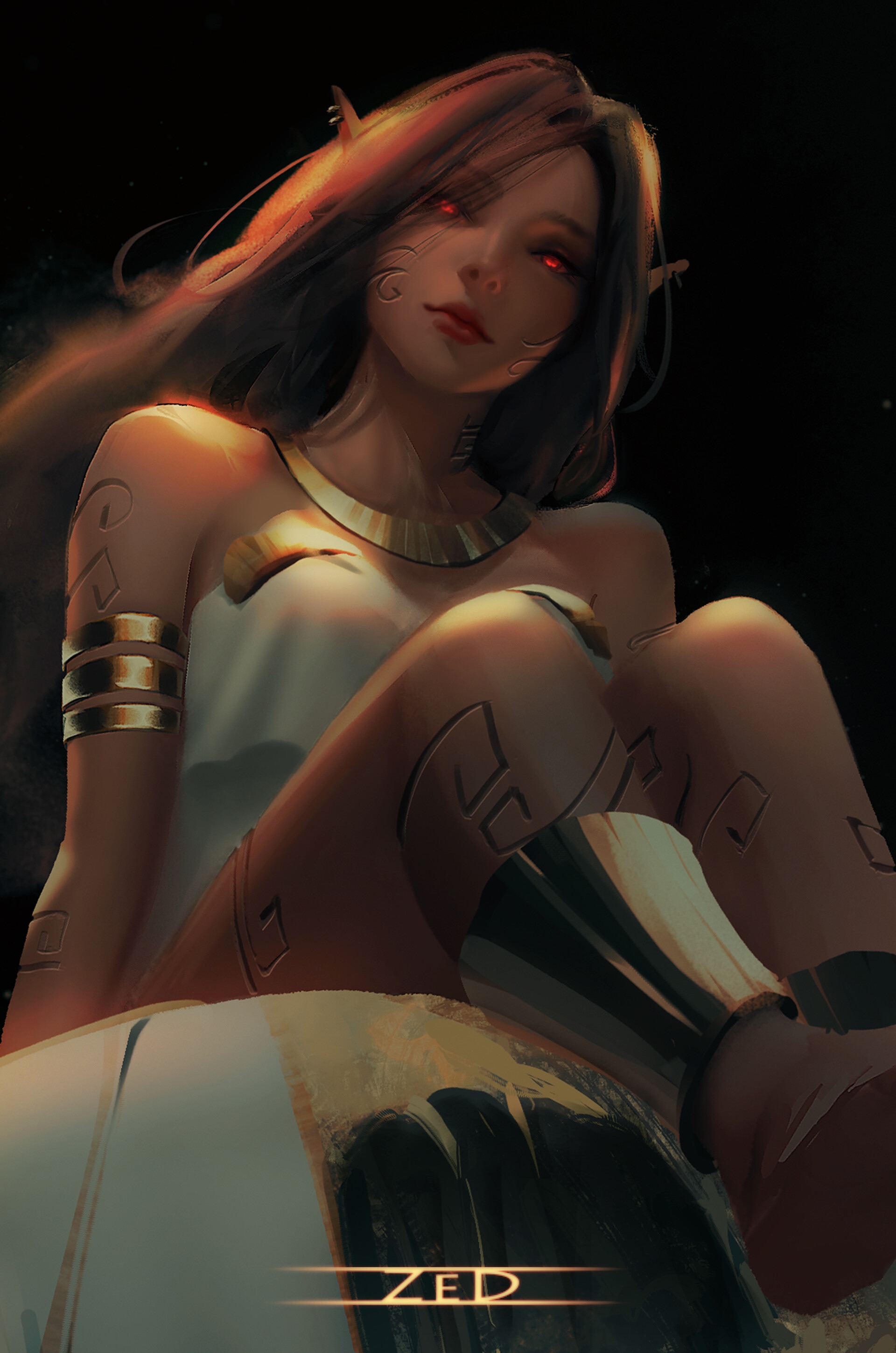 Trungbui's fantasy art of a woman HD Phone Wallpaper