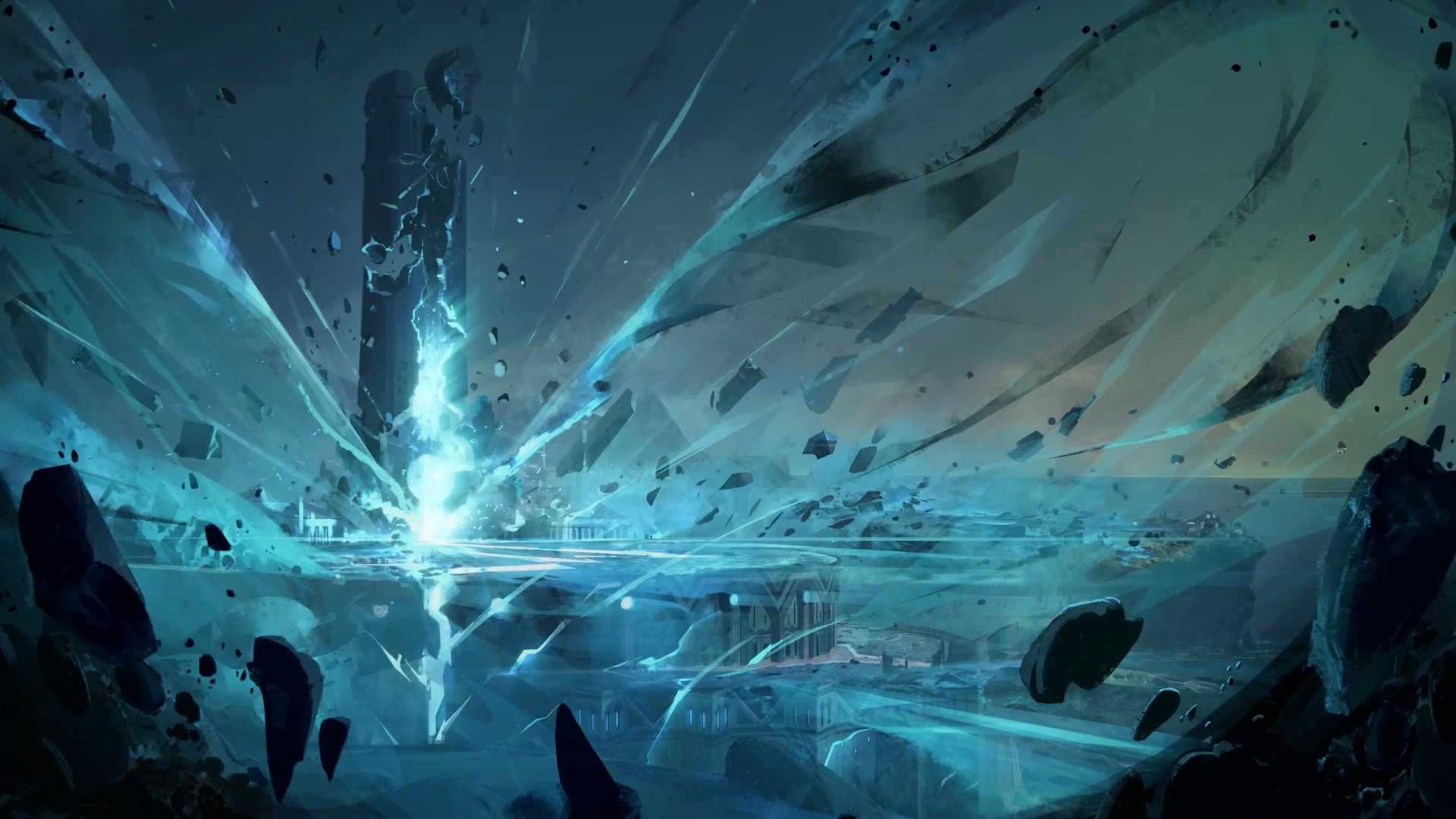 The Blessed Isles in Ruined King: League of Legends HD Wallpaper