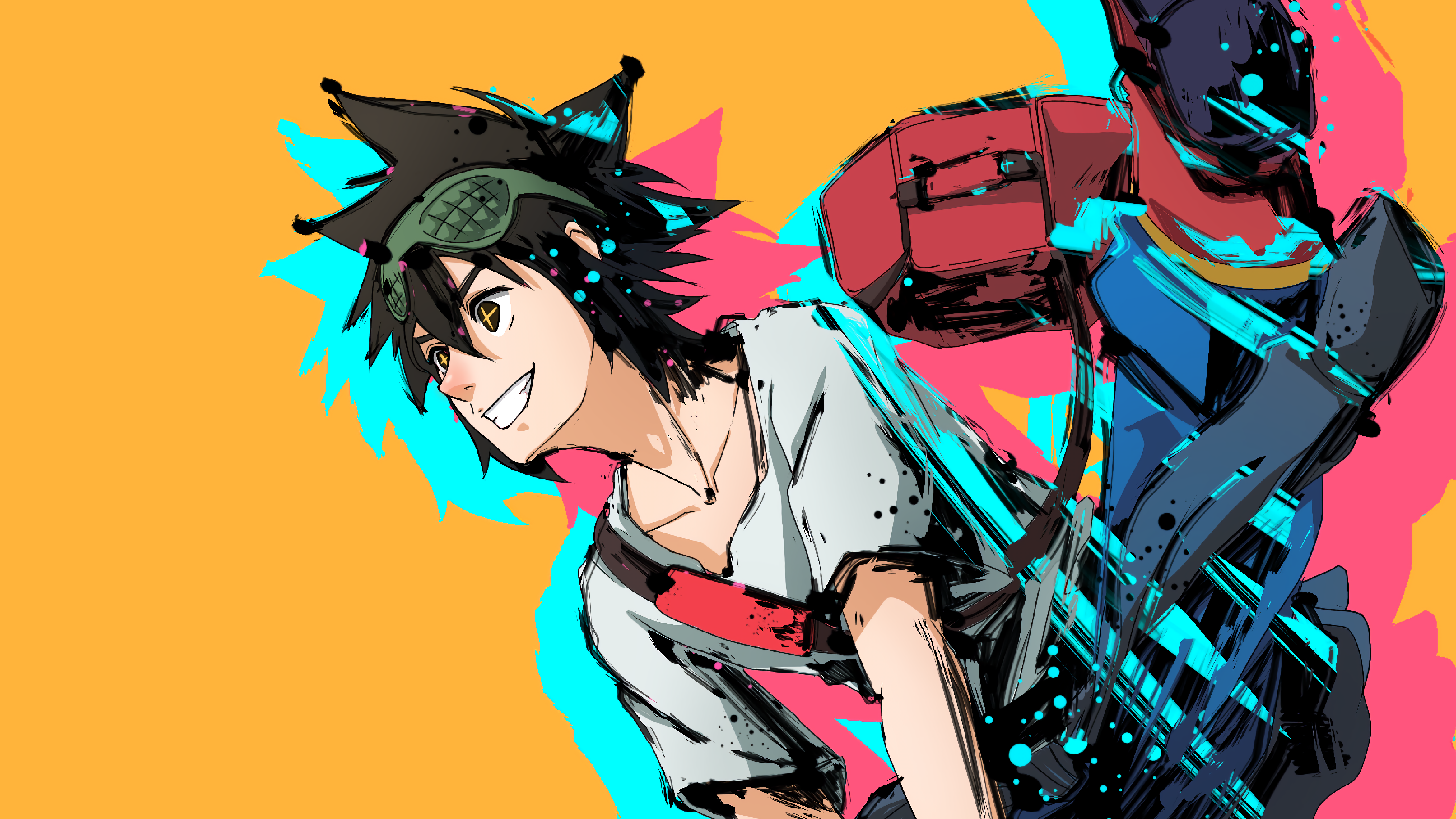 4K God of Highschool Jin Mori Anime HD Wallpaper