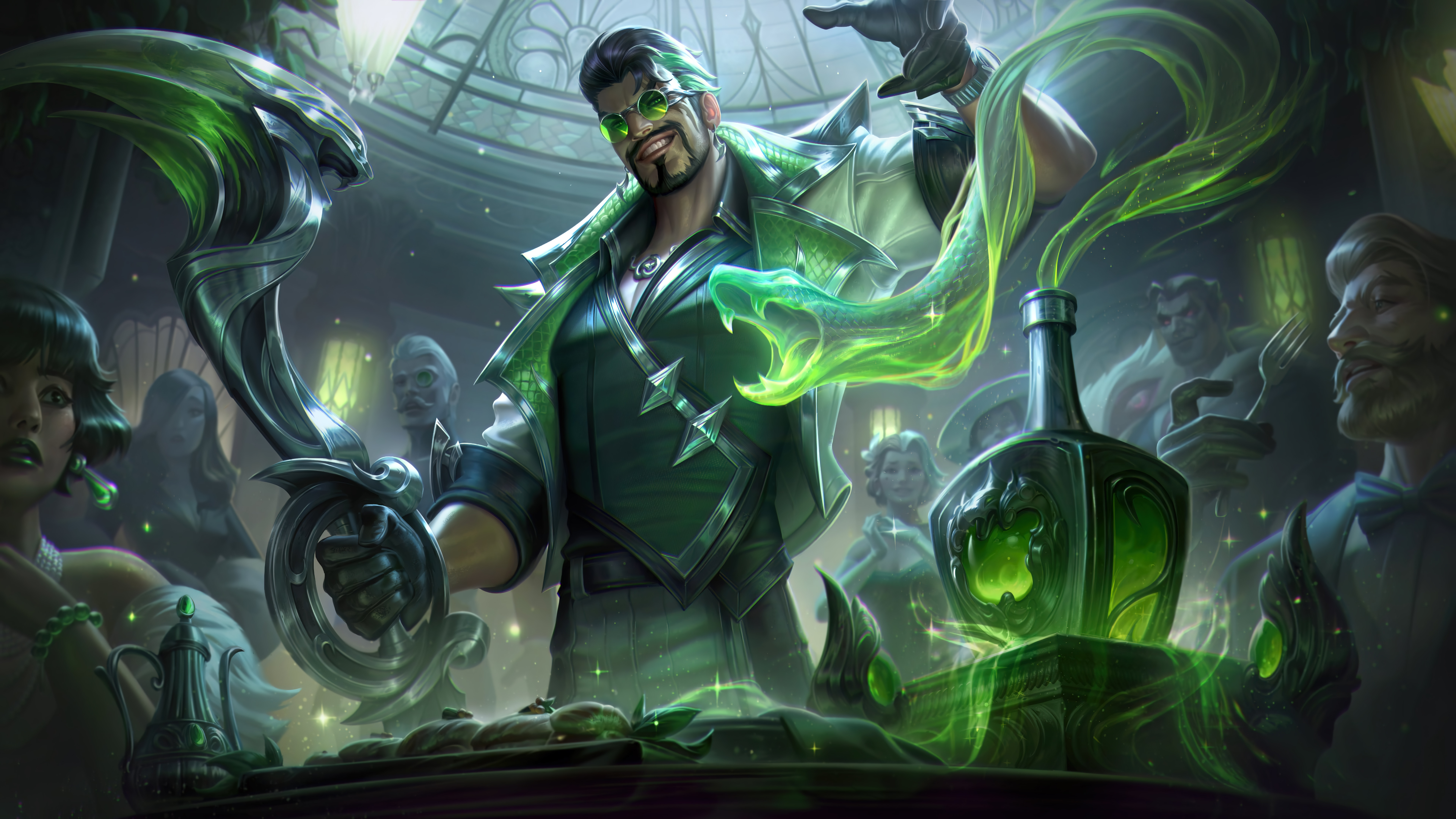 4K Debonair Draven League of Legends HD Wallpaper