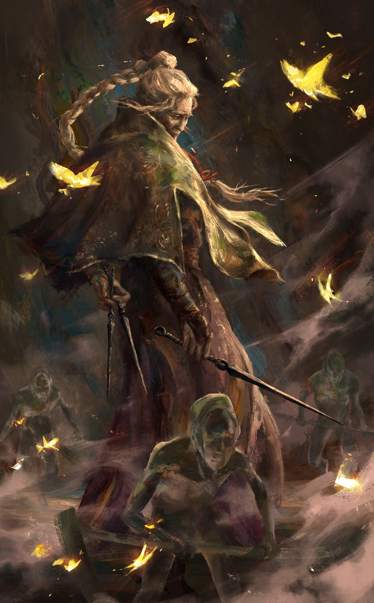 Artwork by Zhuoxin Ye HD Phone Wallpaper