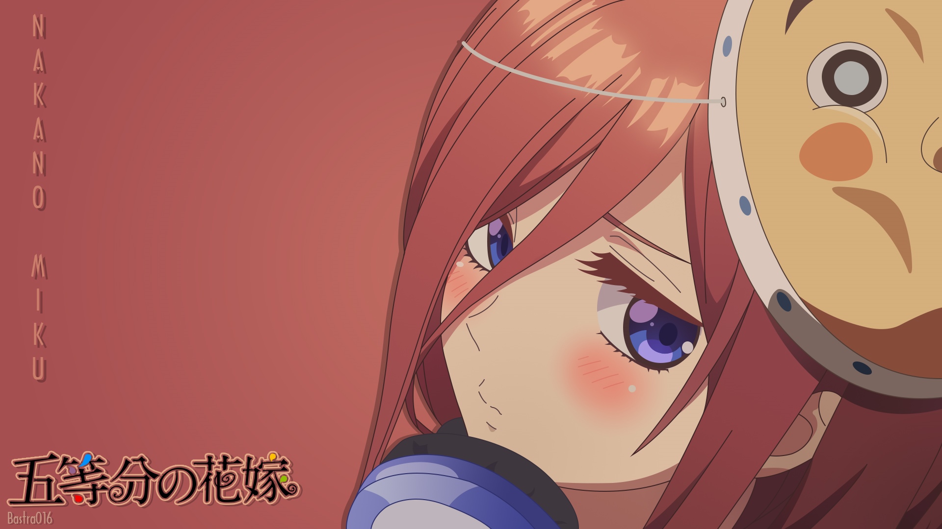 Nakano Miku from 5-toubun no Hanayome HD Wallpaper