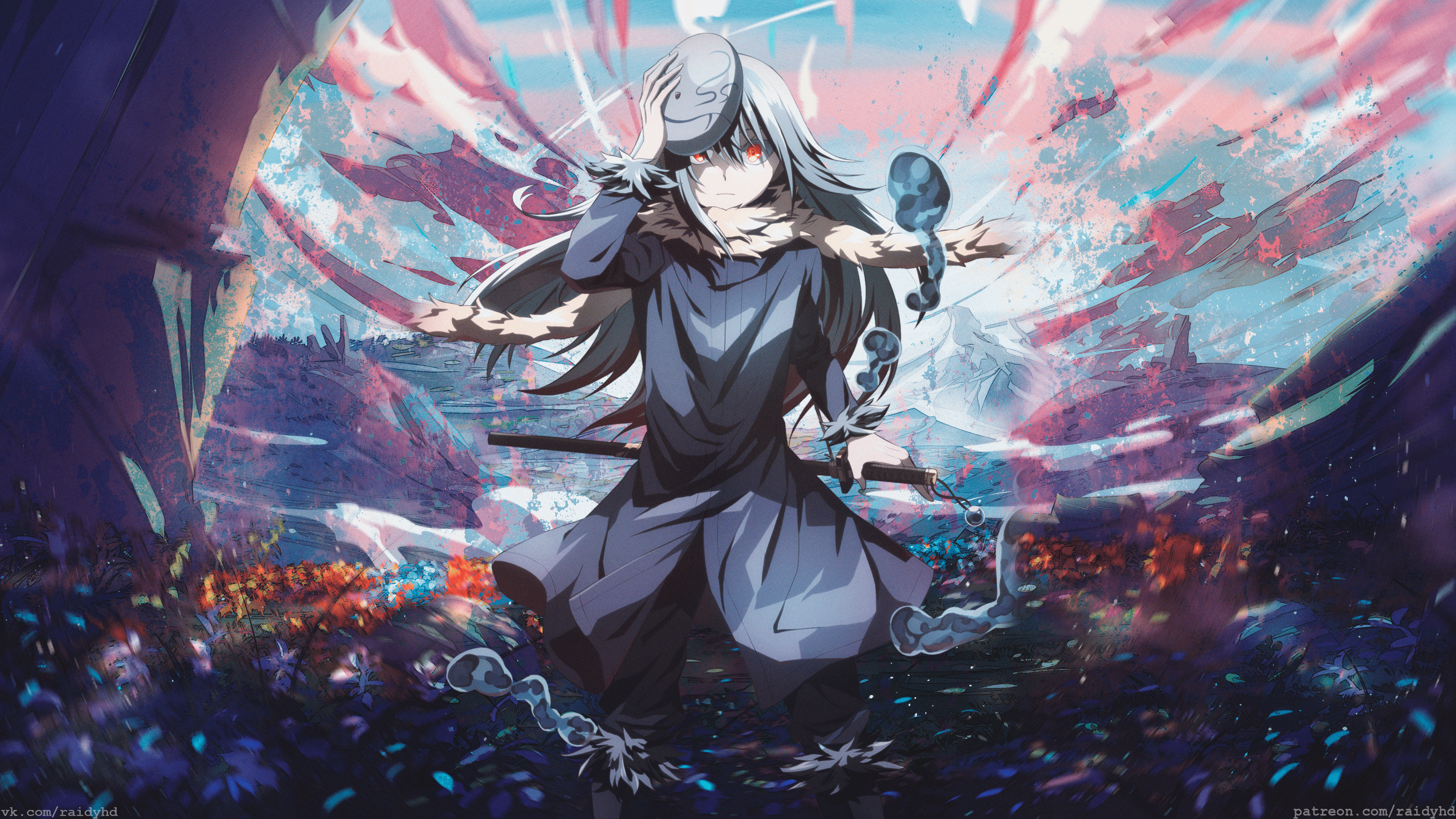 4K Rimuru Tempest with Mask HD Wallpaper