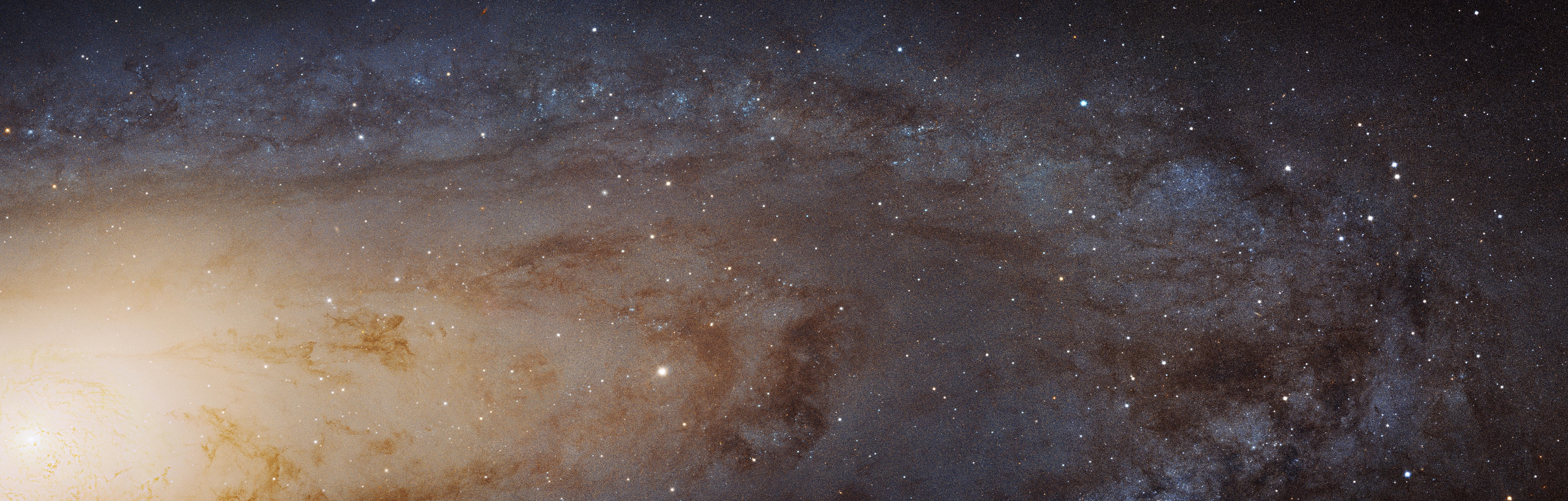 4K Andromeda Galaxy (Messier 31) in Space HD Wallpaper