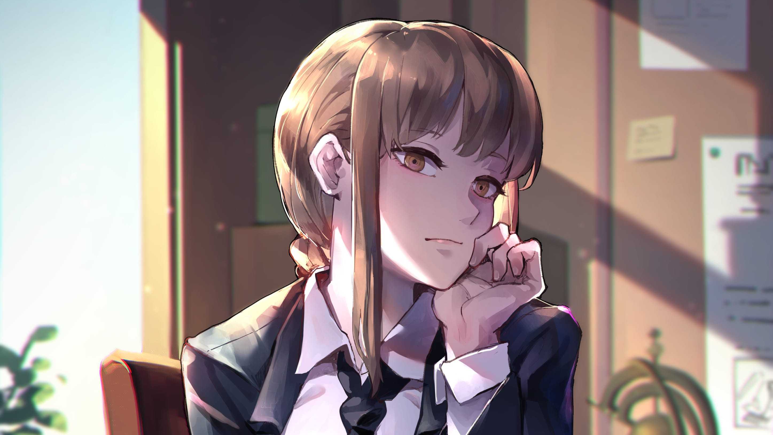 Makima from Chainsaw Man HD Wallpaper