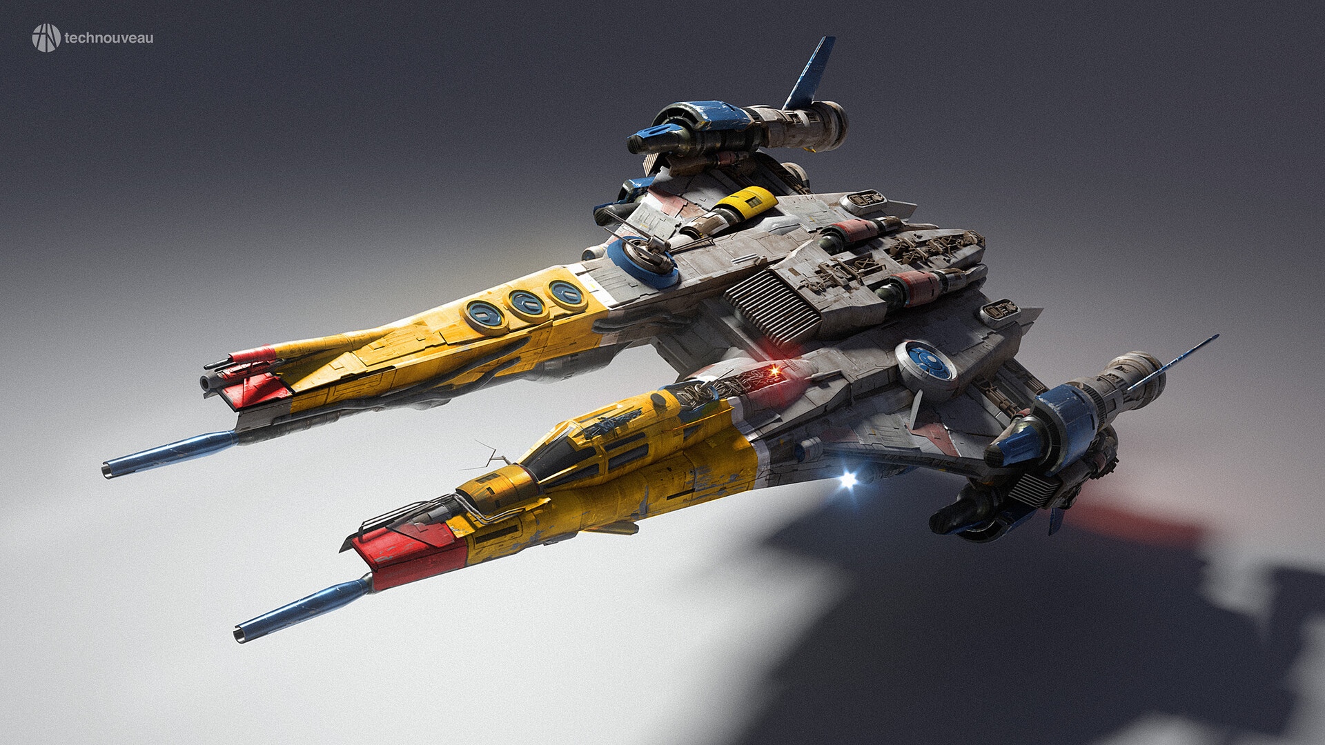 Star Wars Rebel Starfighter by Rasmus Poulsen HD Wallpaper