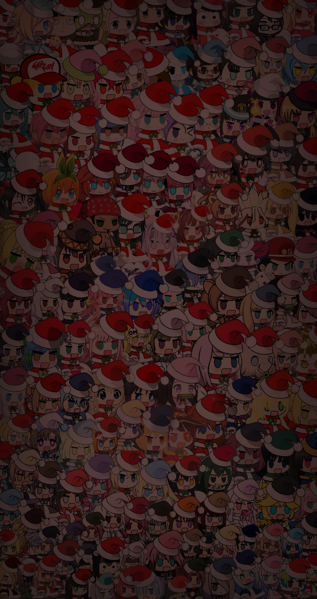 Padoru Christmas Characters HD Phone Wallpaper