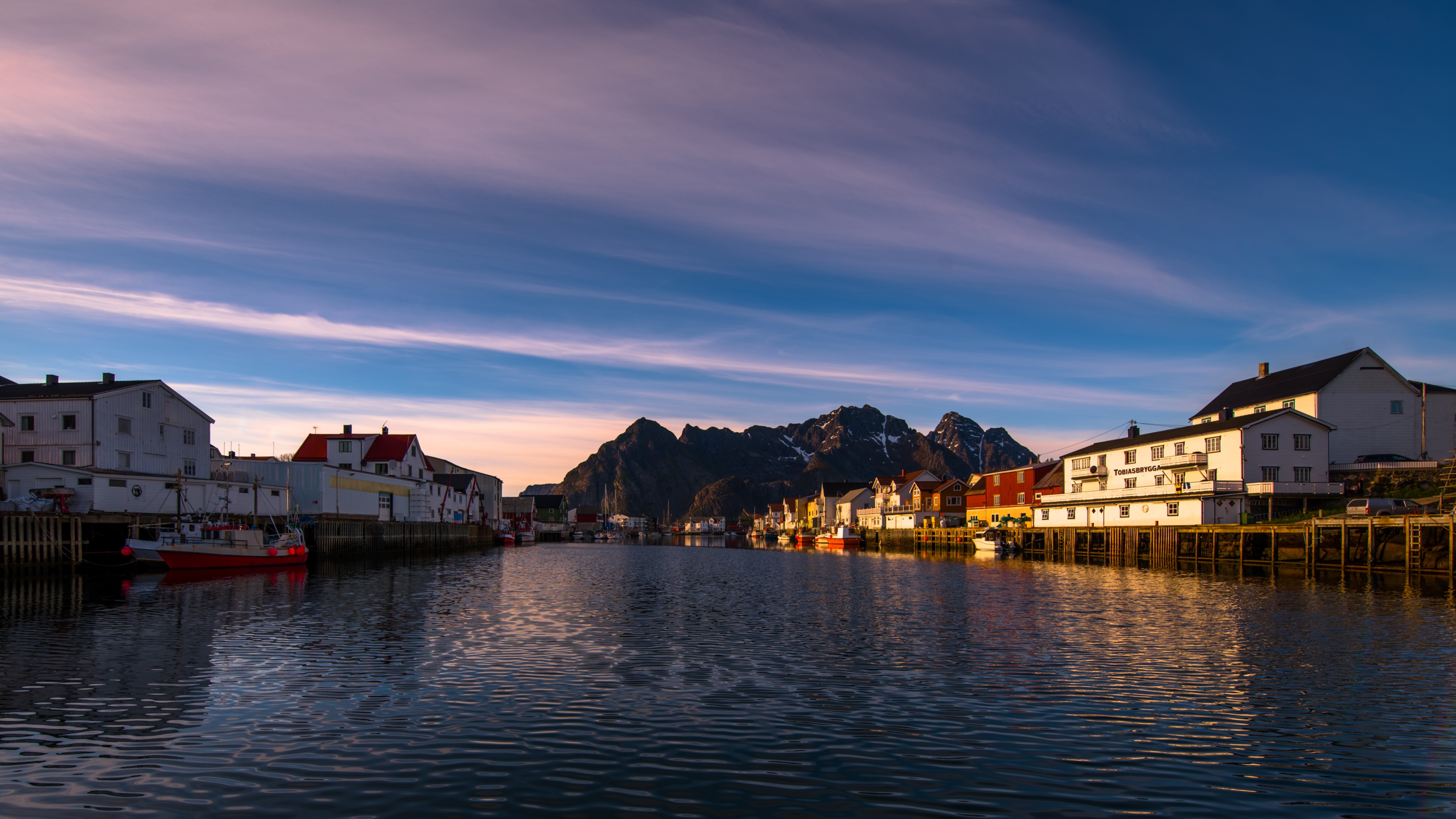 4K Lofoten Islands Norway Landscape HD Wallpaper
