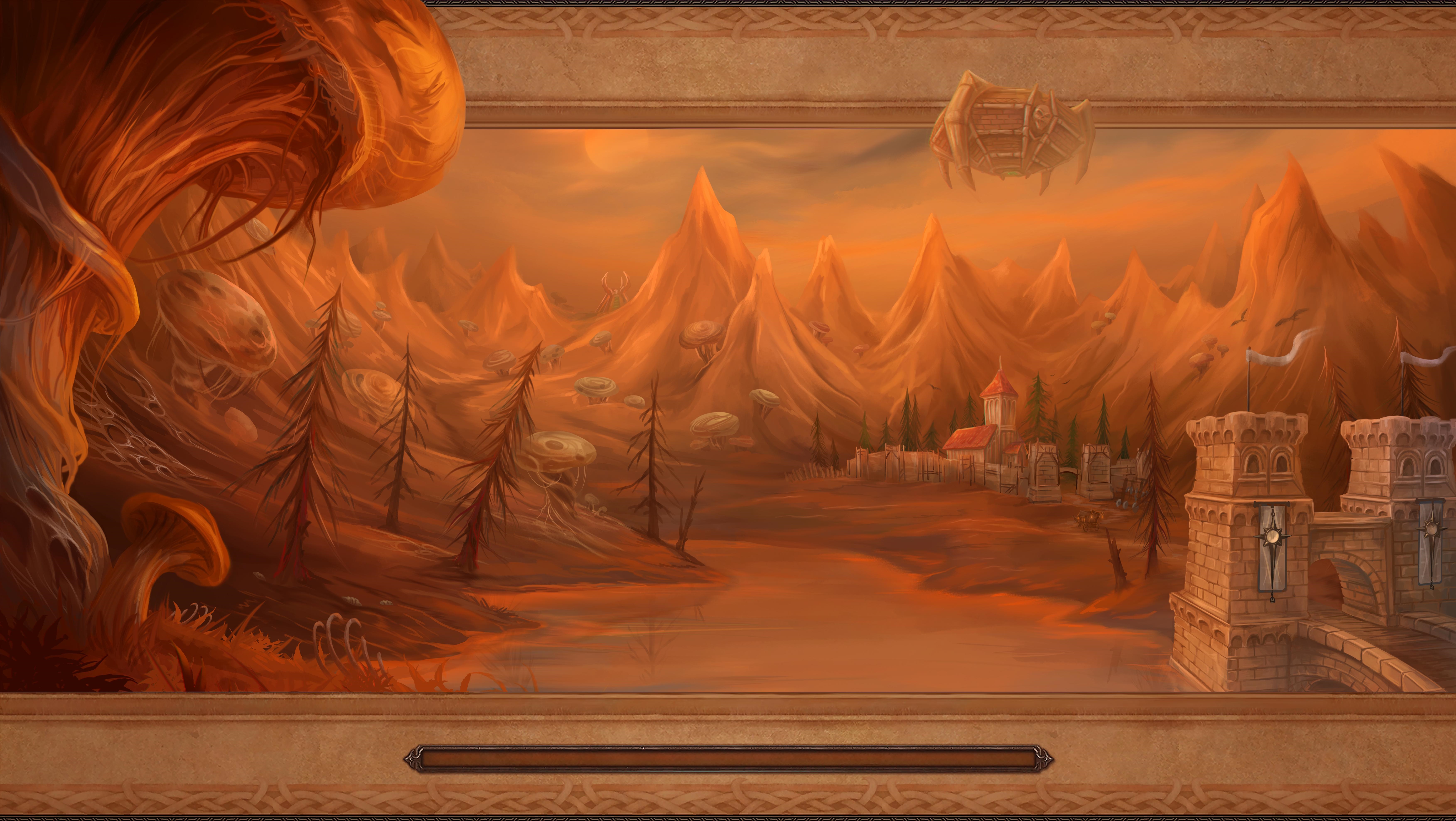 World of Warcraft 4K loading screen HD Wallpaper