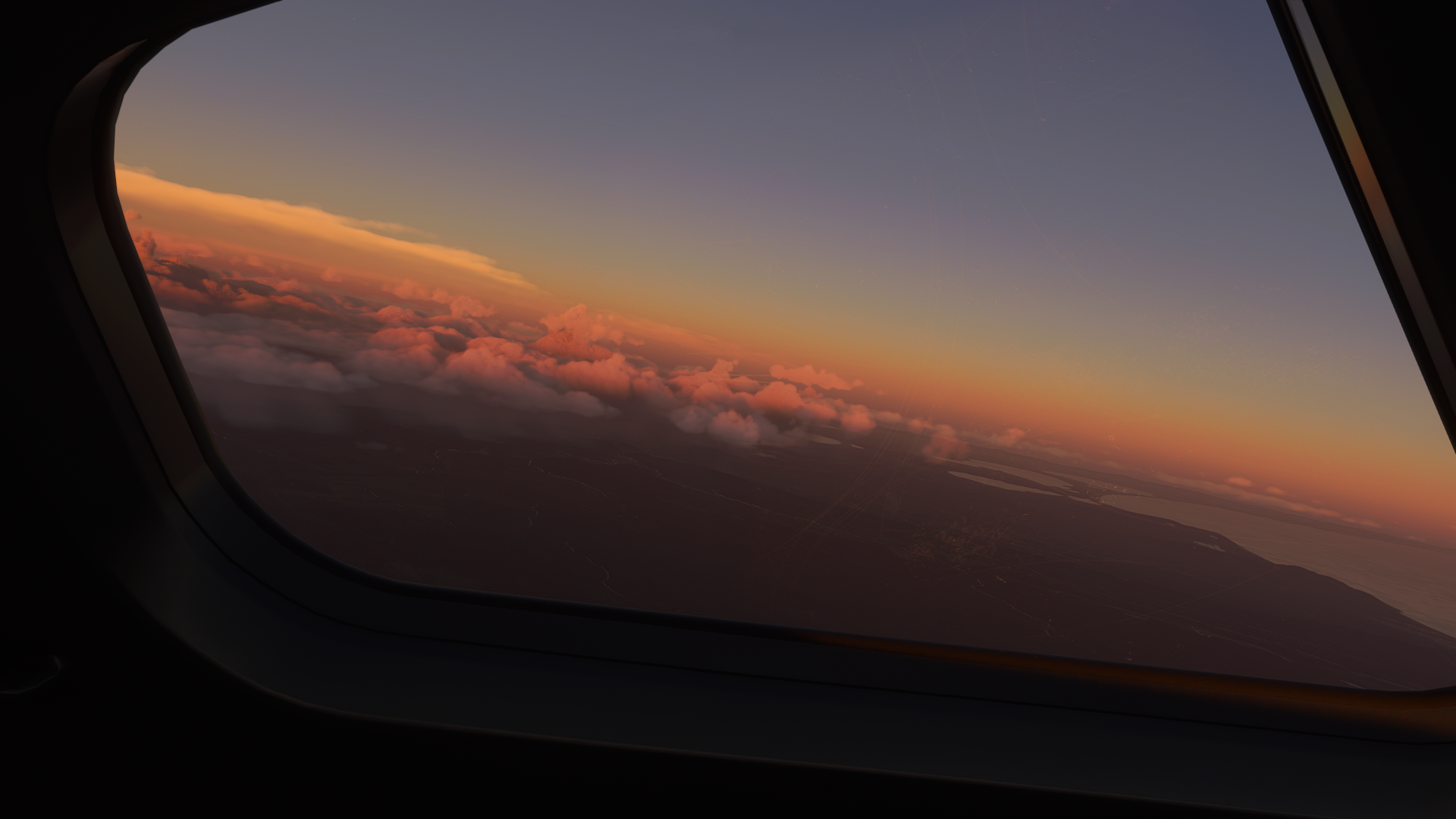 Microsoft Flight Simulator 2020 view from an Airbus cockpit HD Wallpaper
