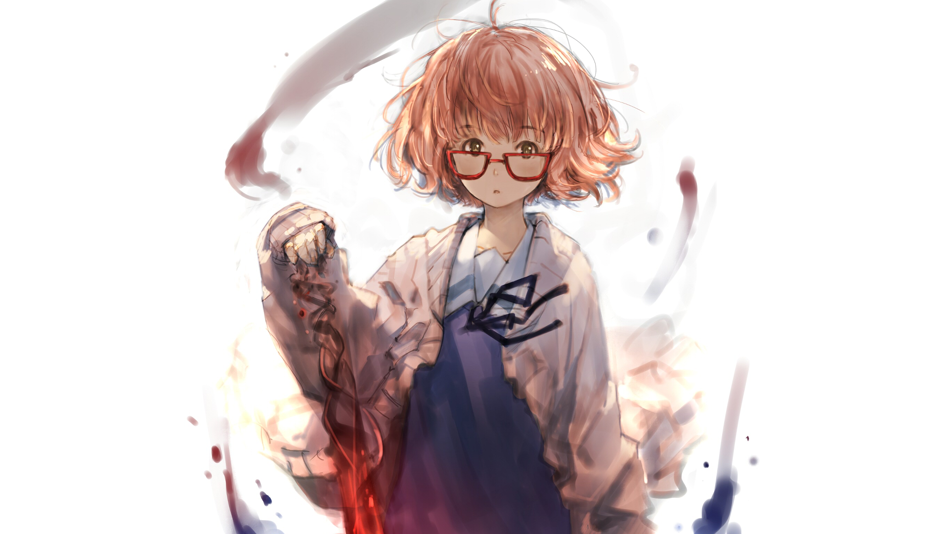 Kuriyama Mirai from Kyoukai no Kanata HD Wallpaper