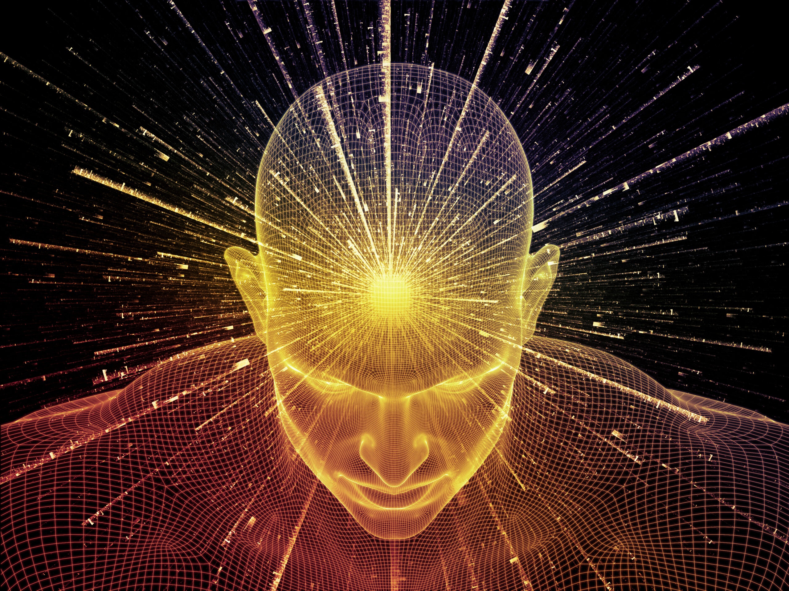 The Power of the Human Mind and Light HD Wallpaper