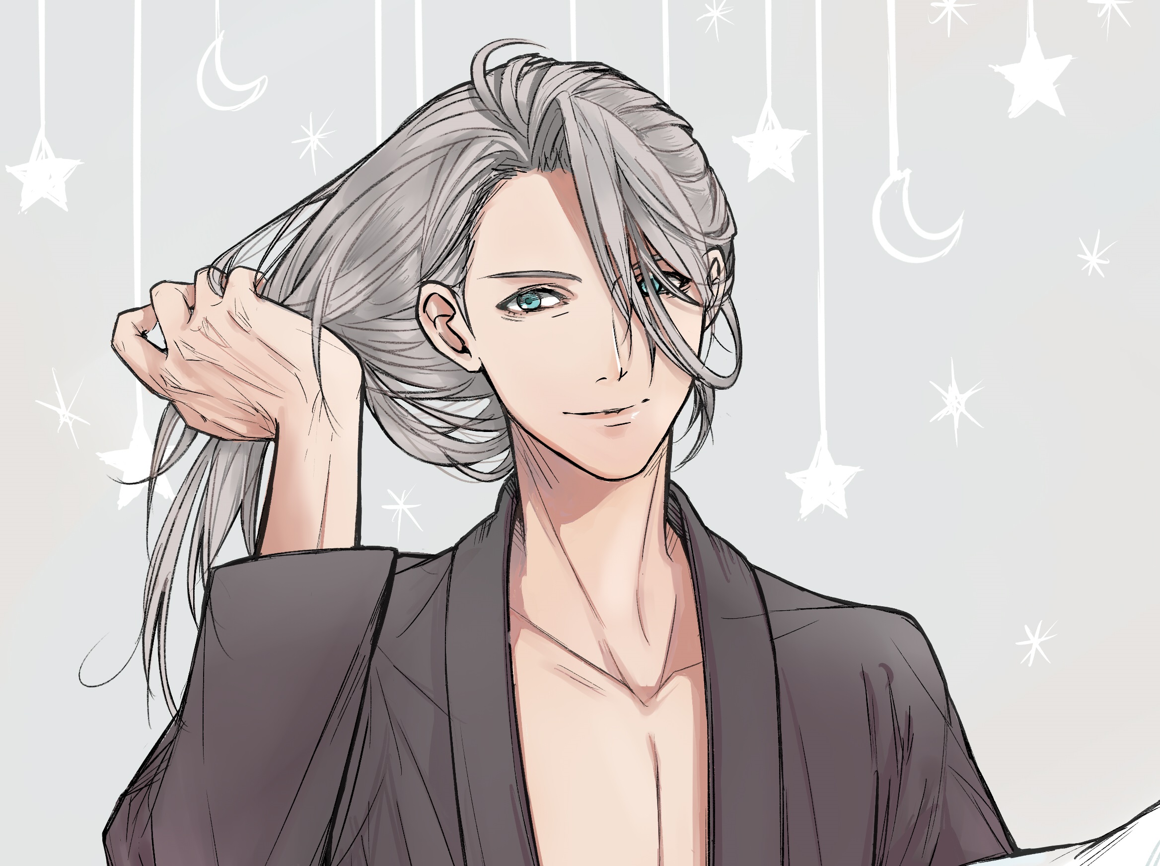 Victor Nikiforov from Yuri!!! On Ice HD Wallpaper