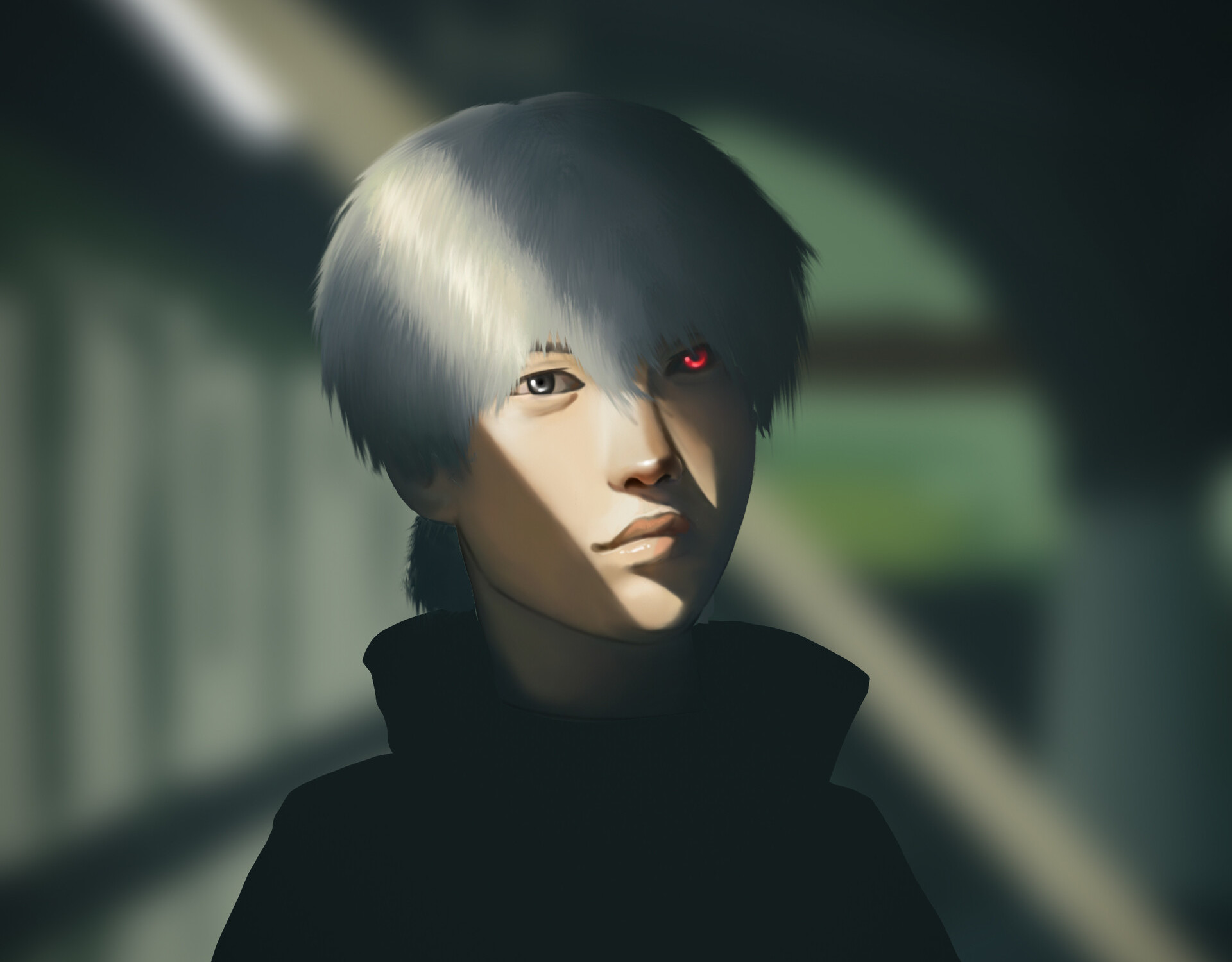 Ken Kaneki from Tokyo Ghoul:re HD Wallpaper