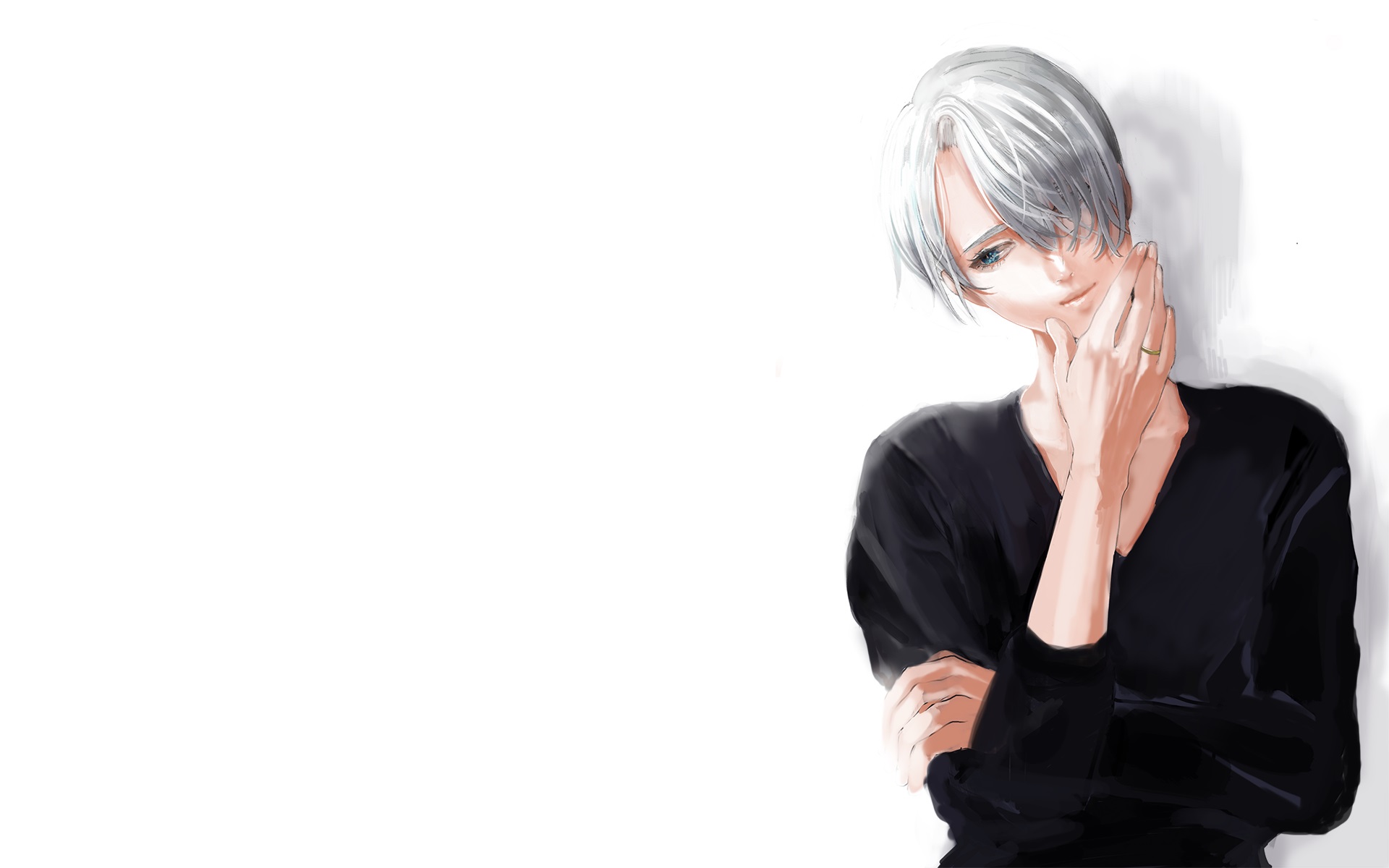 Victor Nikiforov from Yuri!!! On Ice HD Wallpaper