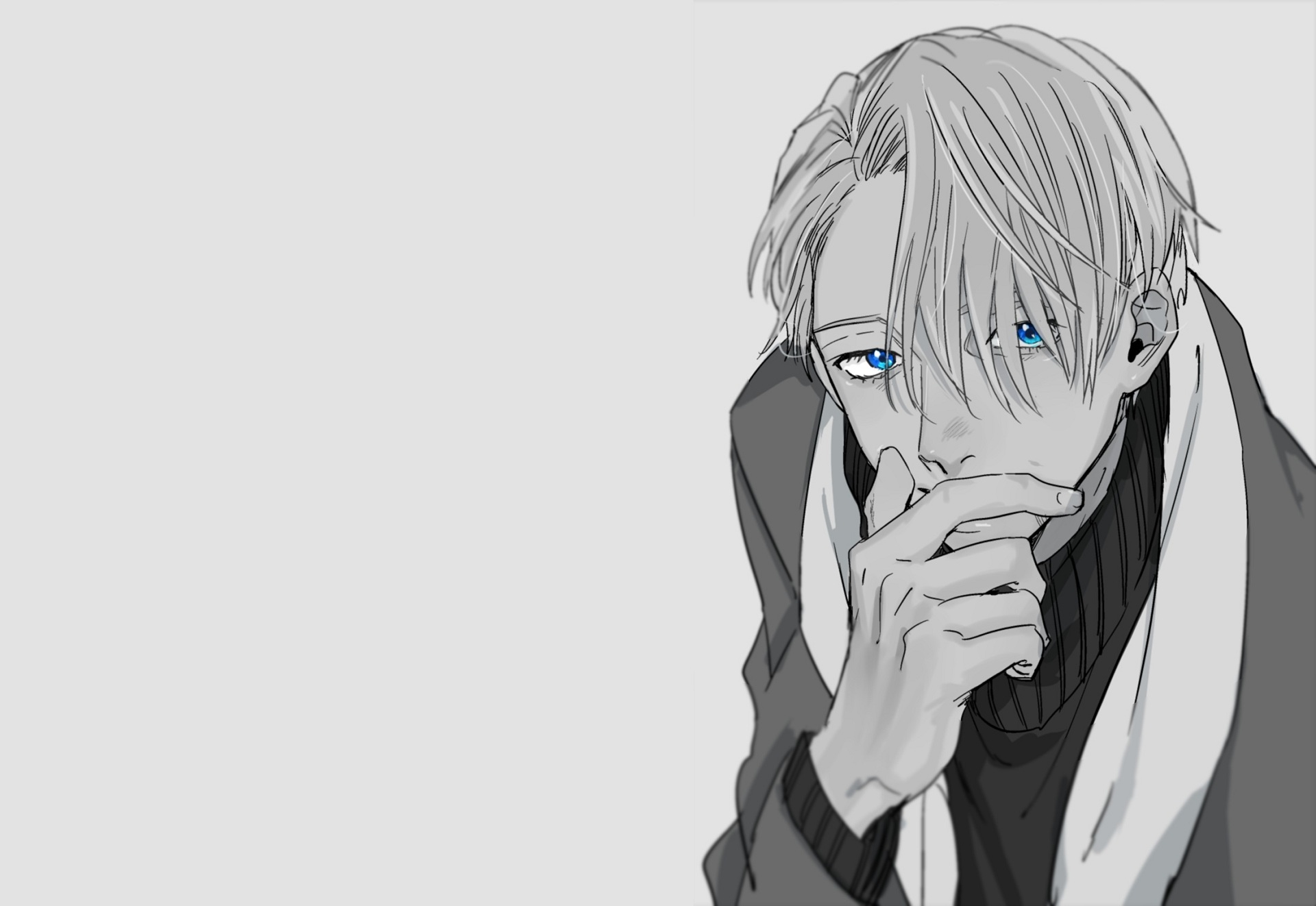 Victor Nikiforov from Yuri!!! On Ice HD Wallpaper