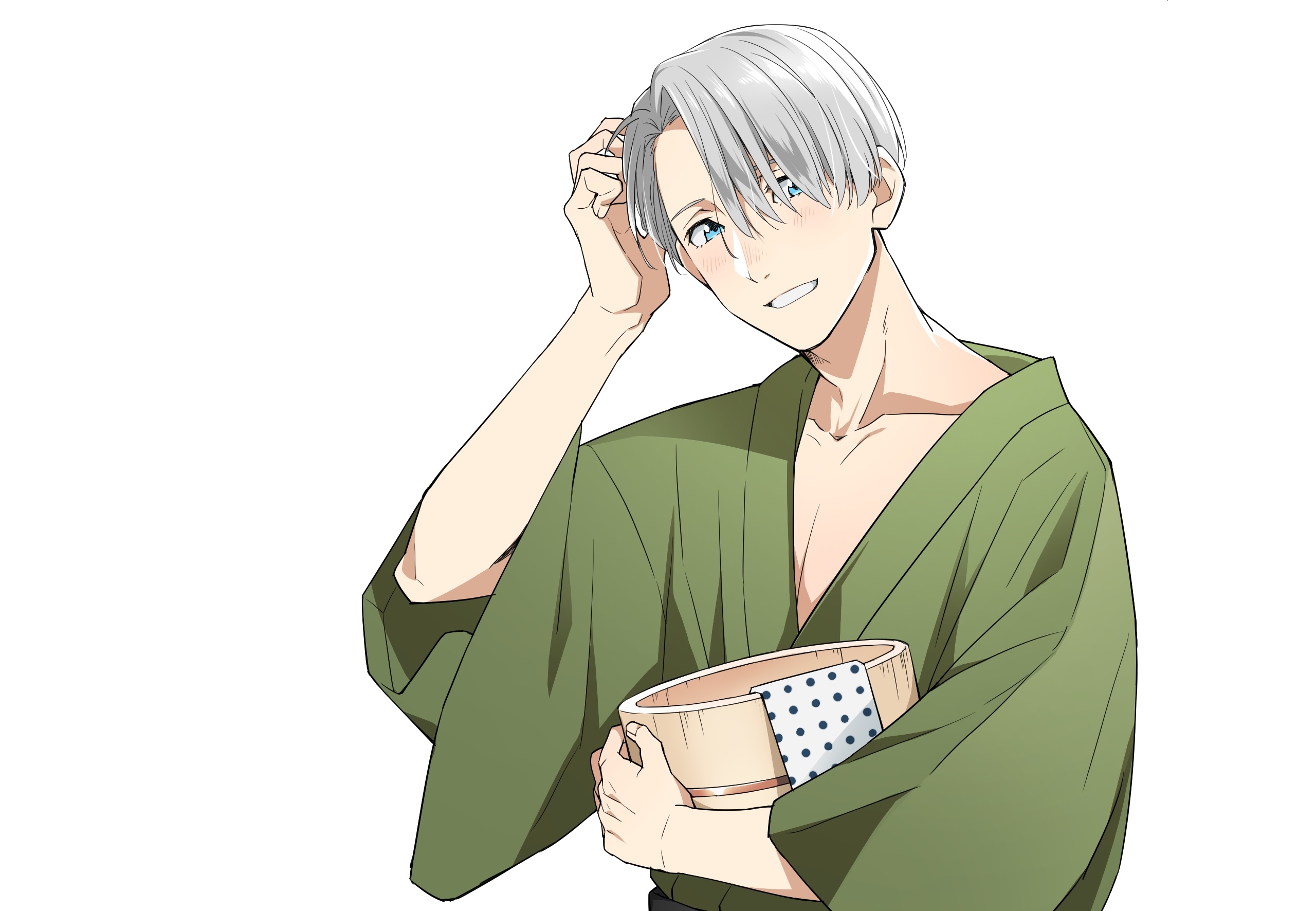 Victor Nikiforov from Yuri!!! On Ice HD Wallpaper