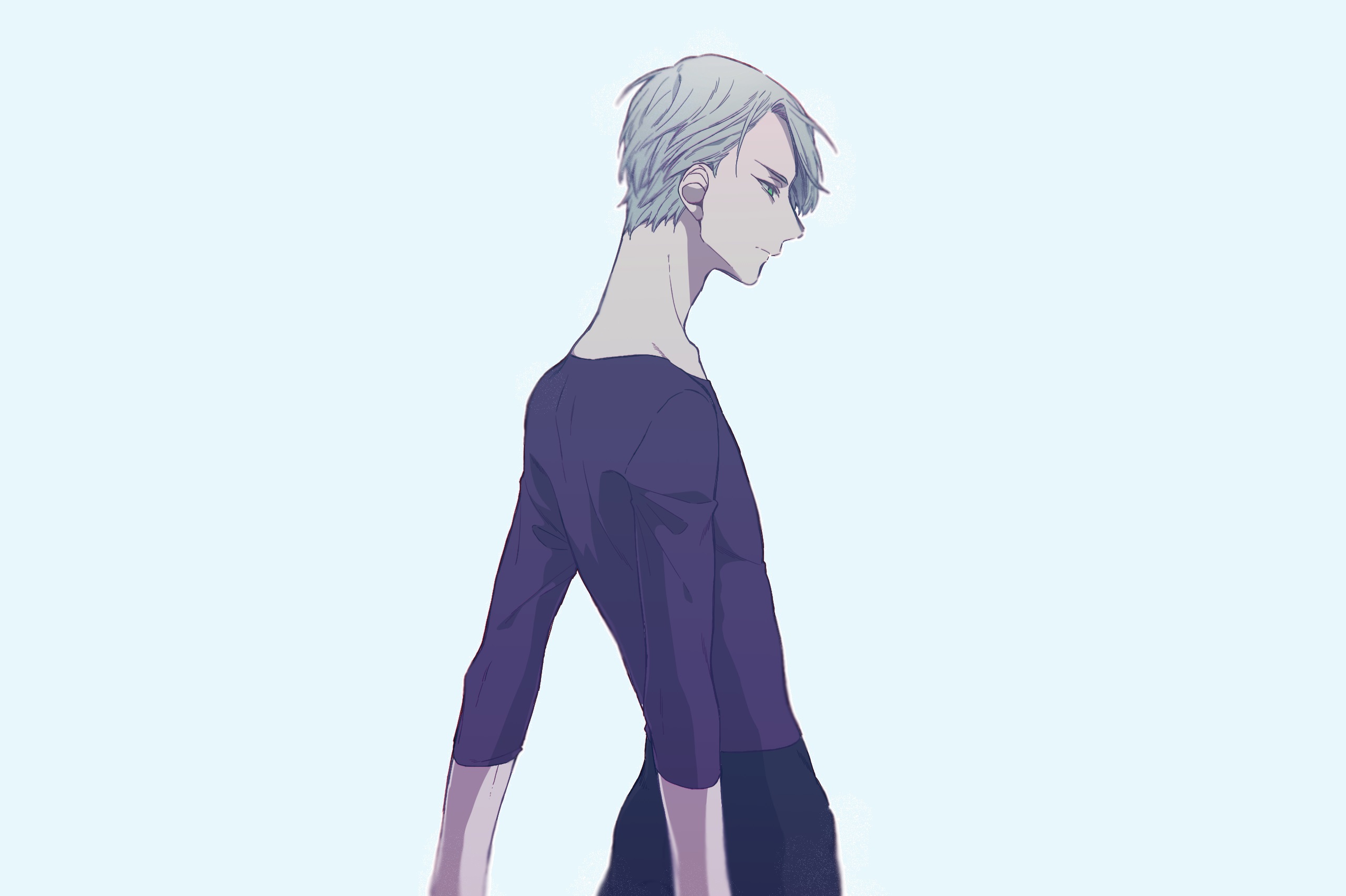 Victor Nikiforov from Yuri!!! On Ice HD Wallpaper