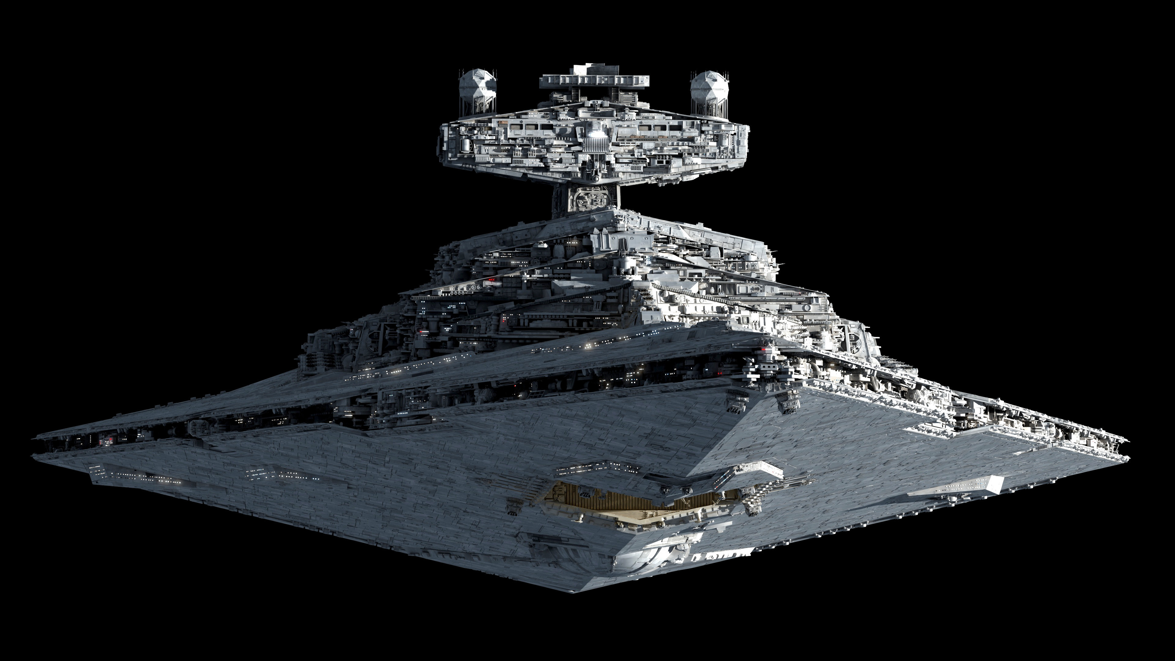 Star Wars Star Destroyer spaceship artwork HD Wallpaper