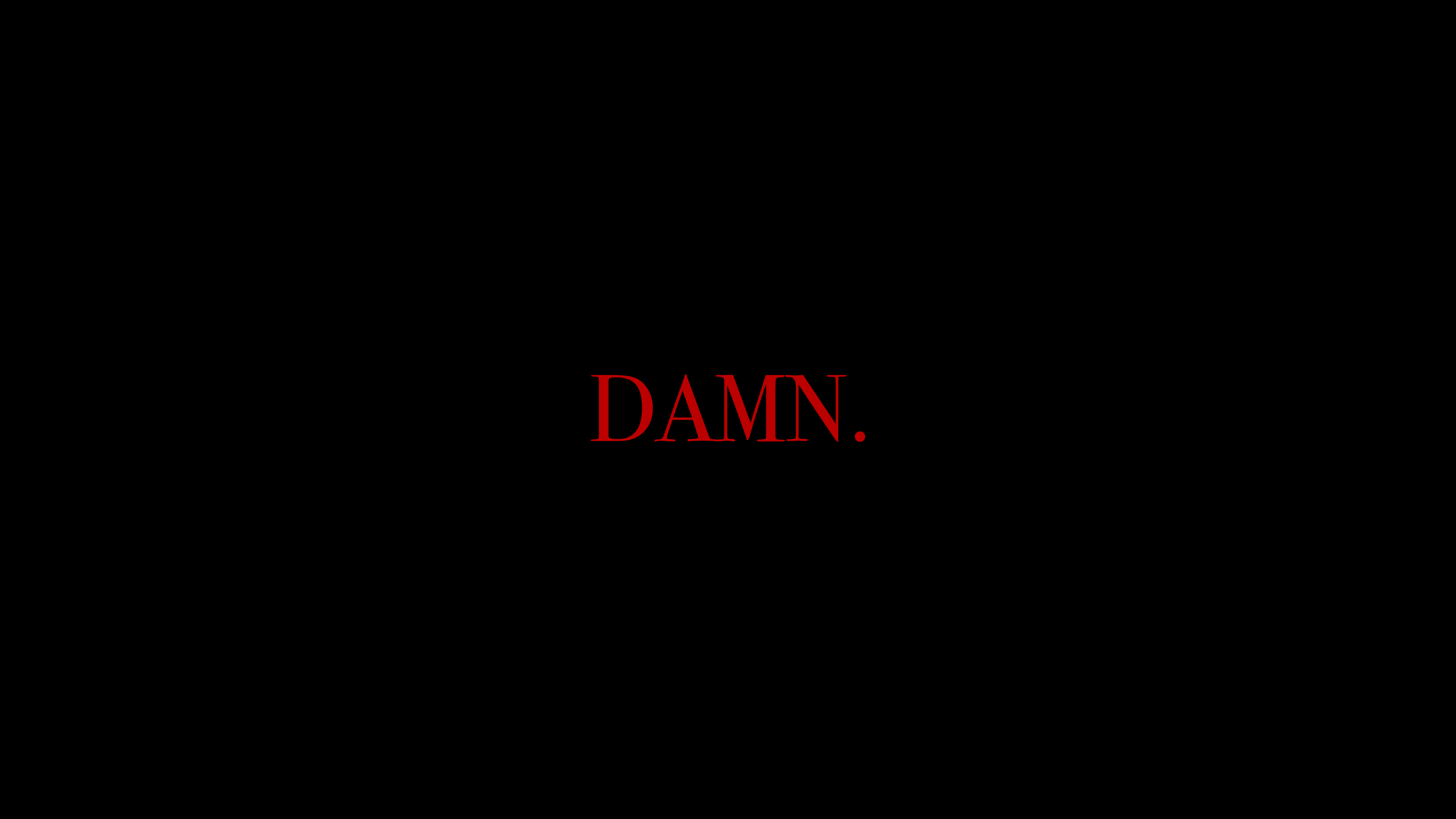 Kendrick Lamar DAMN. album cover HD Wallpaper