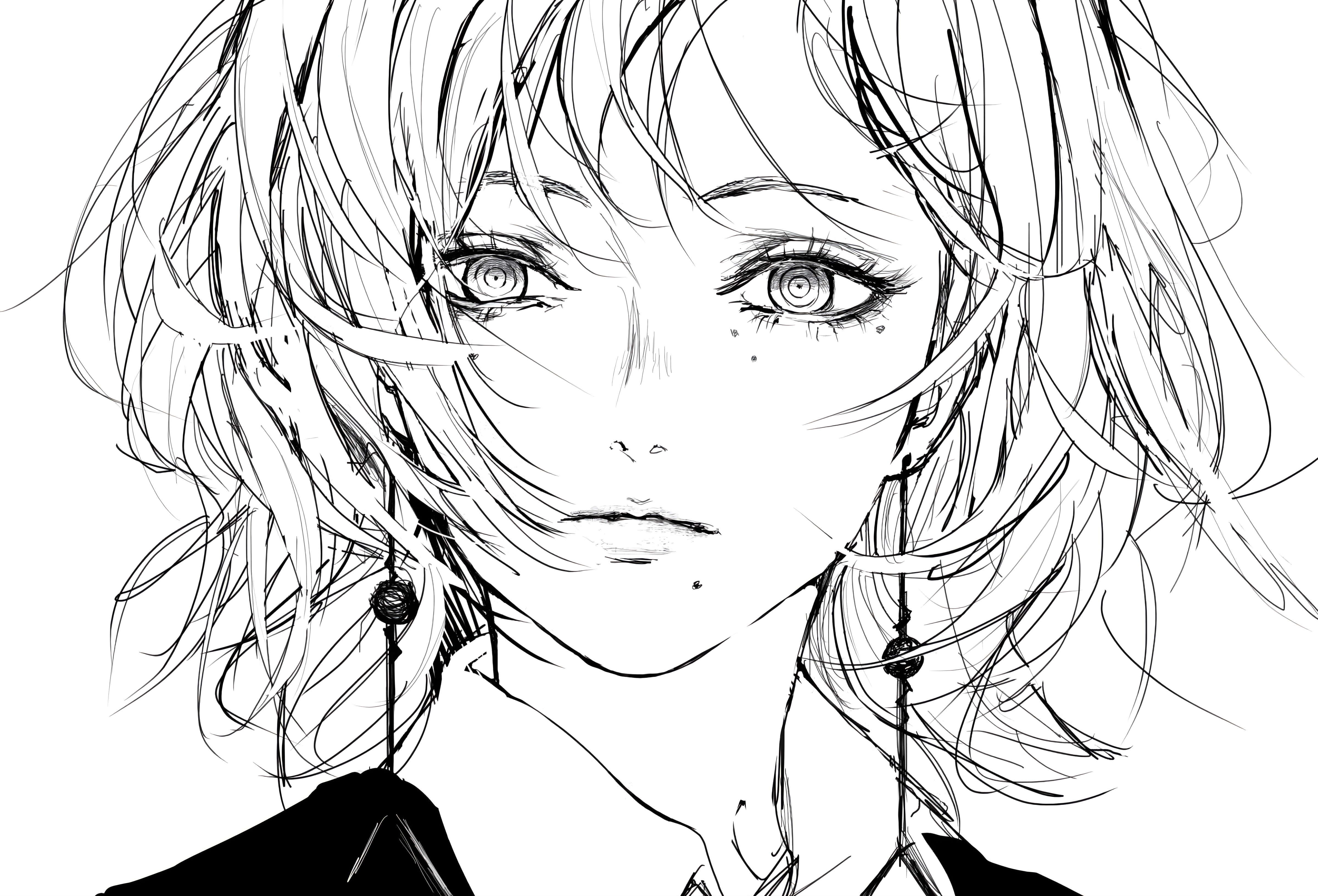 Kiga (Chainsaw Man) with short hair and earrings HD Wallpaper