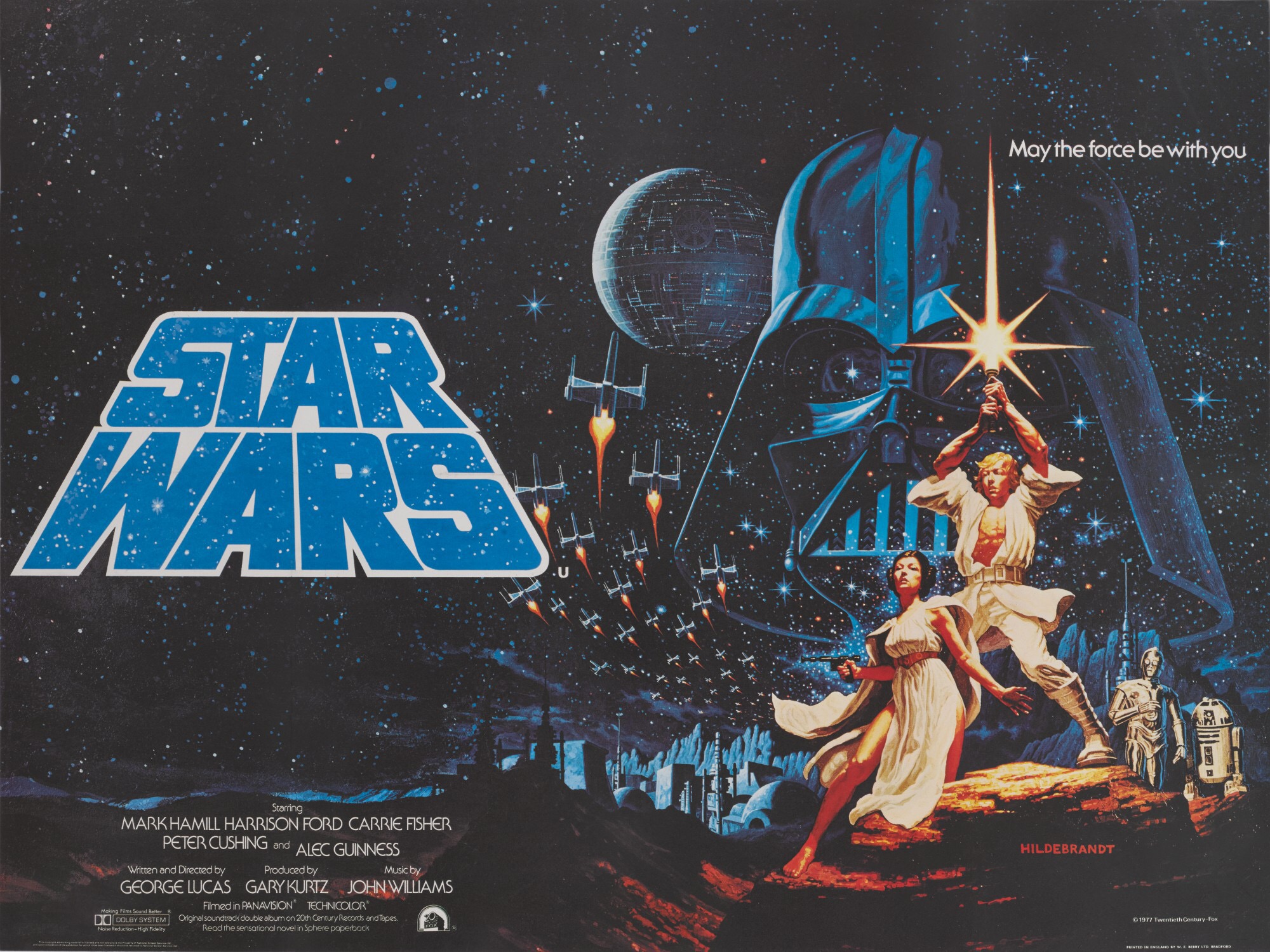 Star Wars: Episode IV - A New Hope movie poster HD Wallpaper