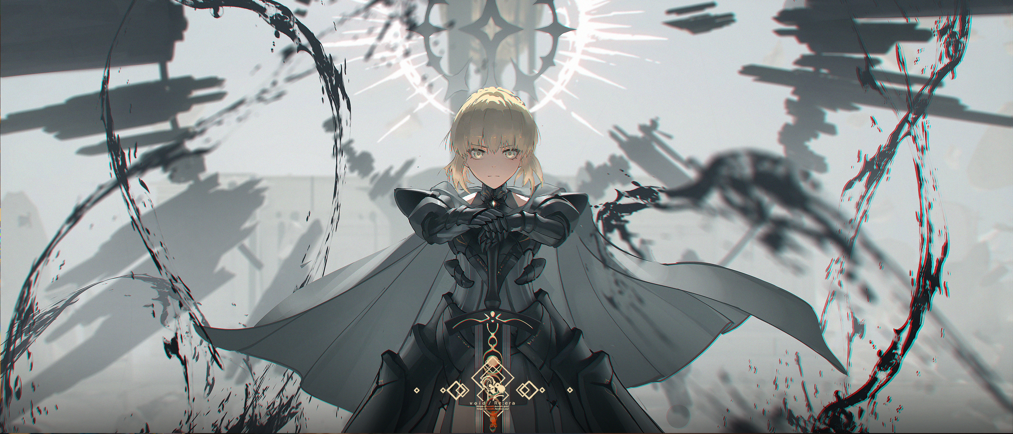Saber Alter from Fate/strange Fake HD Wallpaper