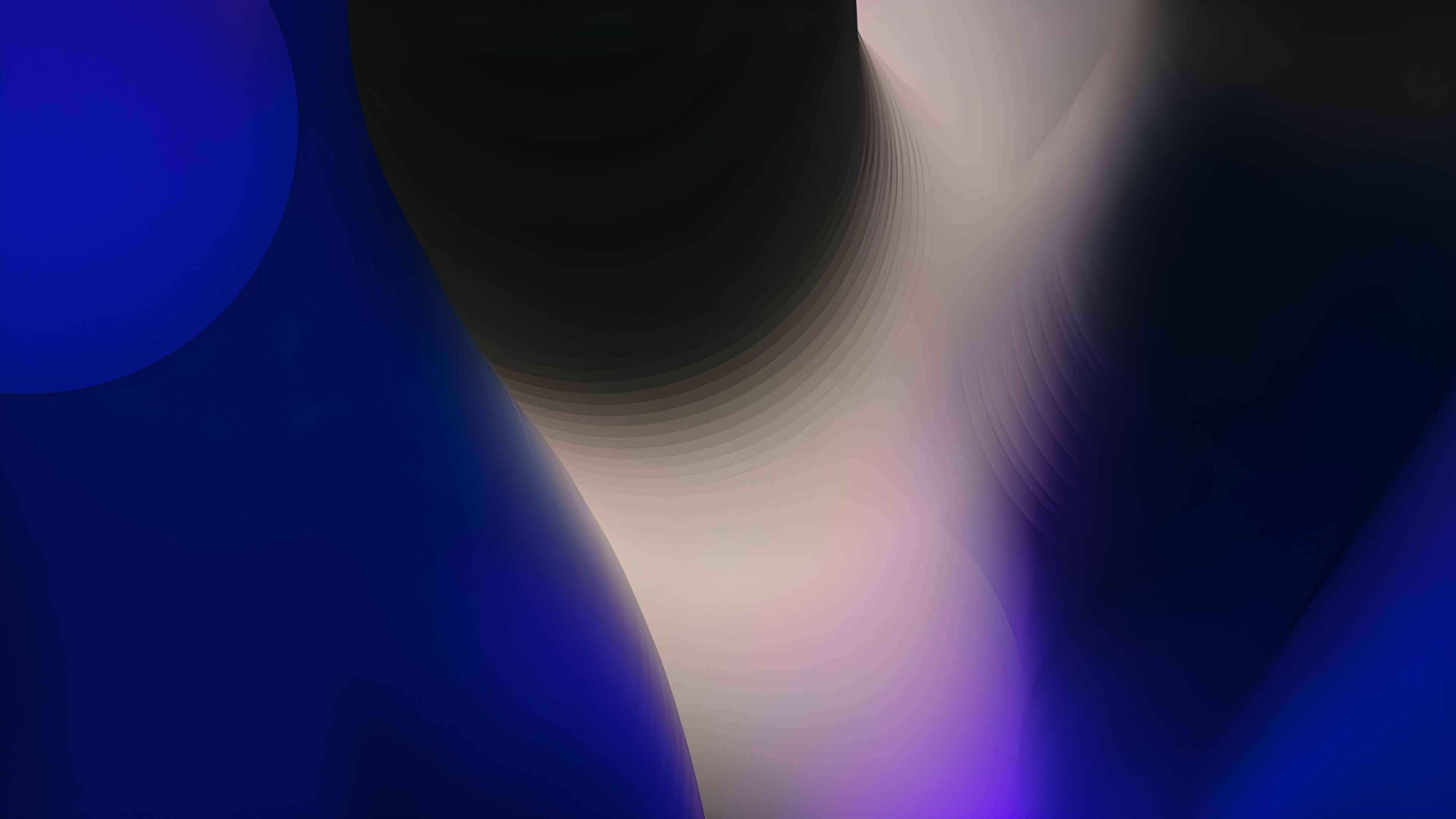 Abstract gradient with blue and purple hues HD Wallpaper
