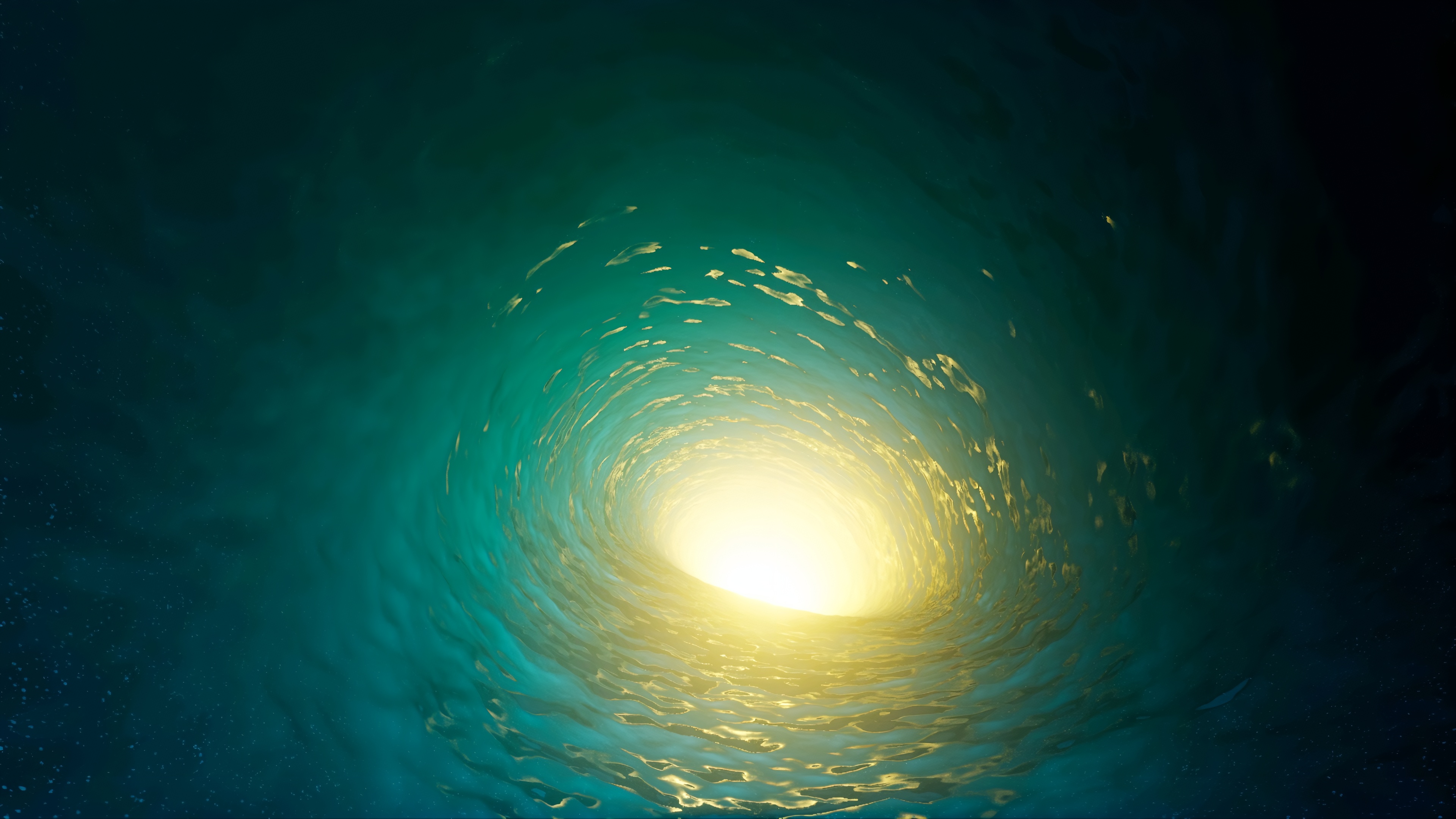 Sword of the Sea CGI water tunnel with sunlight HD Wallpaper